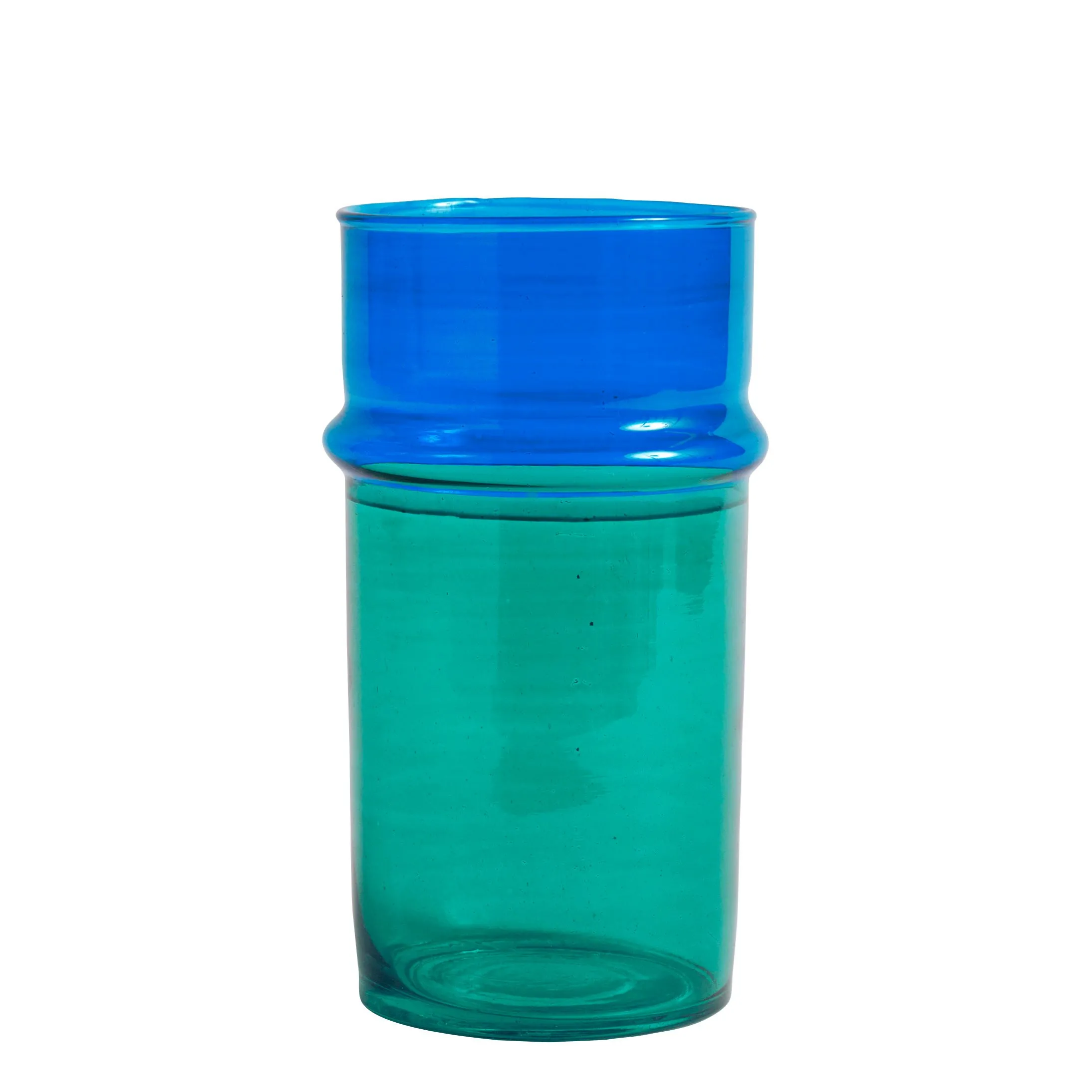 Vase verre Bleu MOROCCAN LARGE