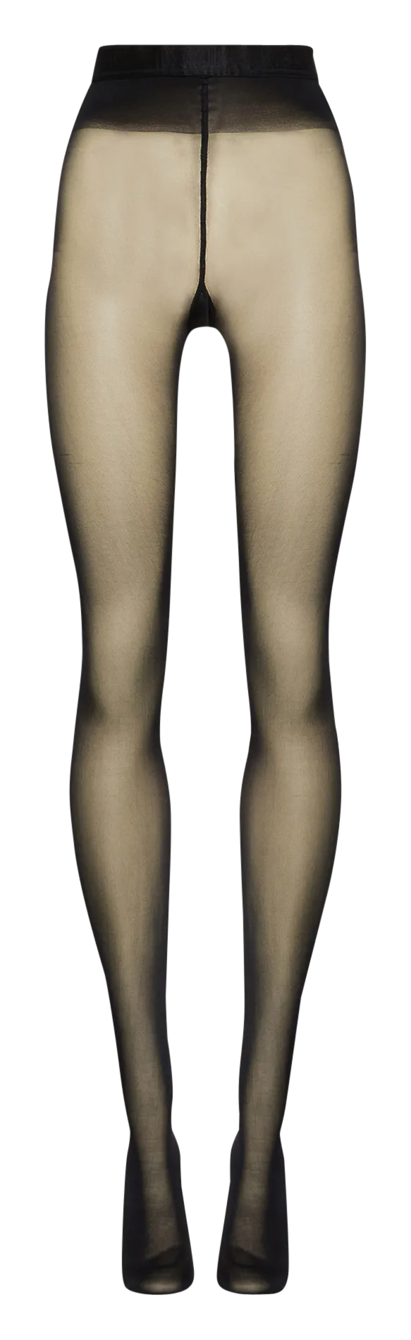 Collants semi-transparents Noir