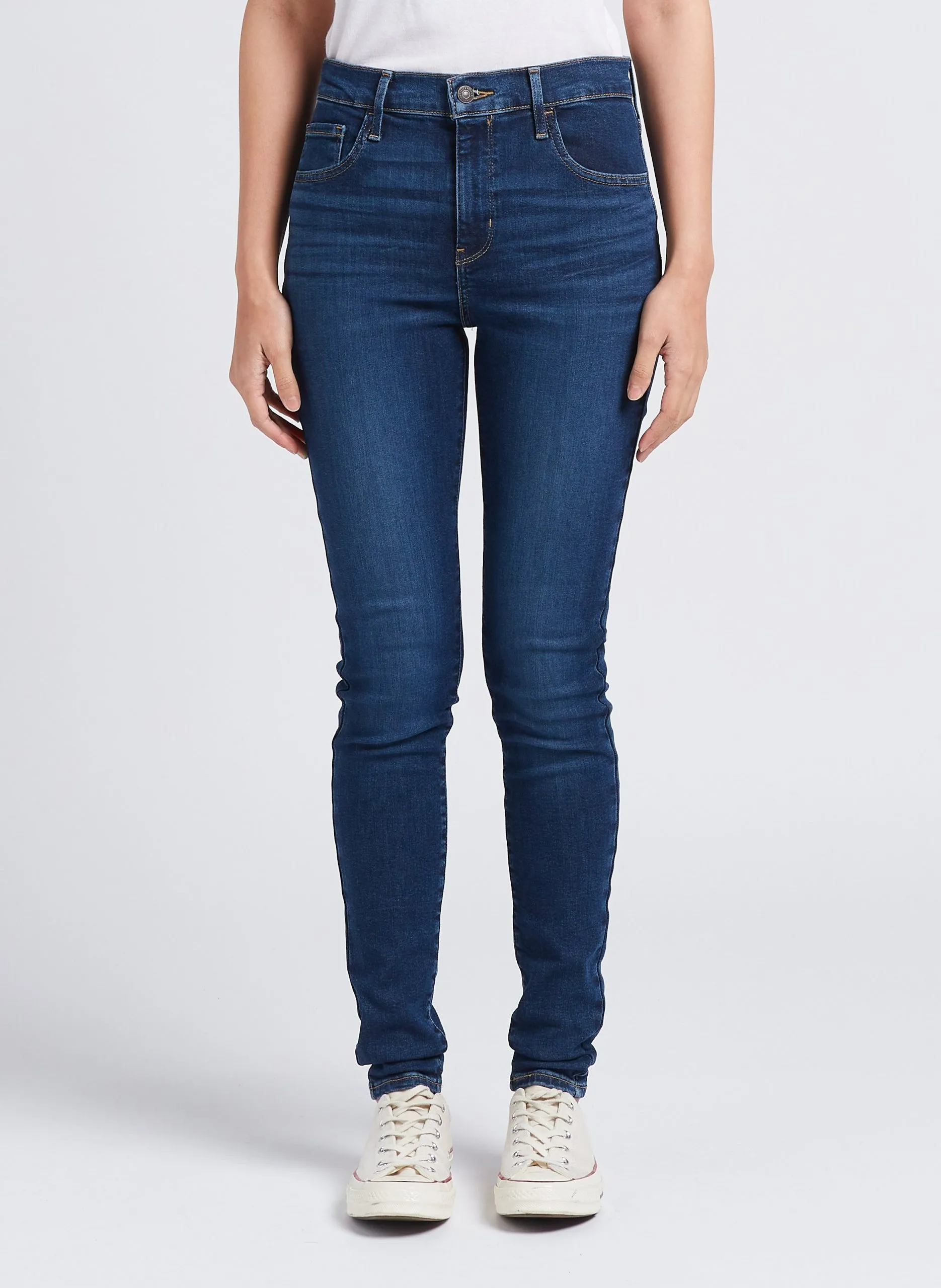 Jean skinny taille haute en coton mélangé Jean Délavé 720 HIRISE SUPER SKINNY