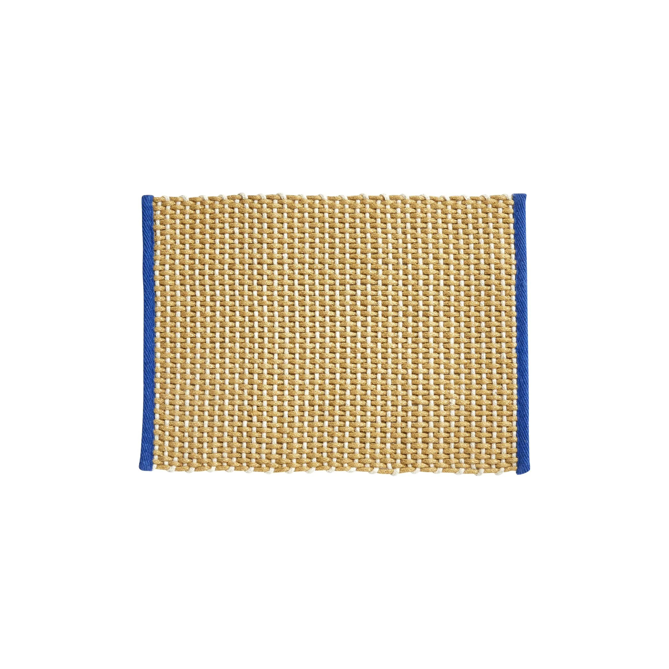 Tapis tissu Jaune