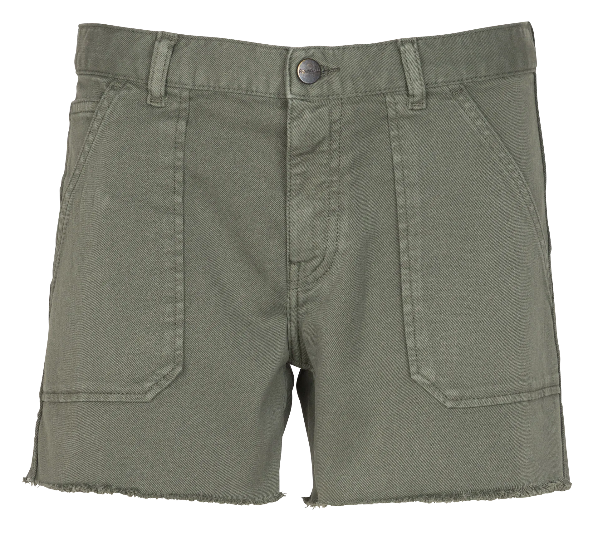 Short droit en denim stretch Kaki TOOLS