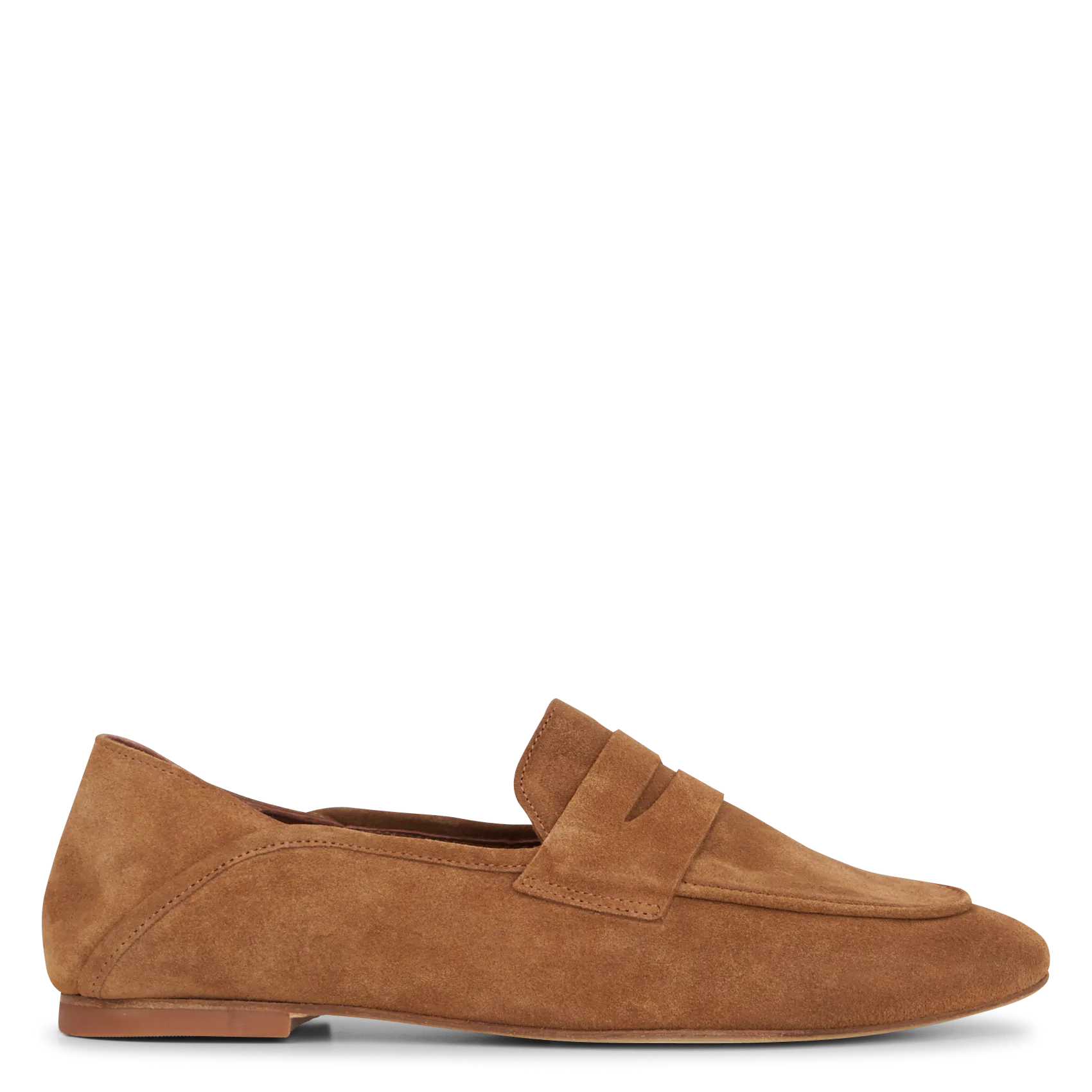 Mocassins en cuir velours Marron LINDSAY