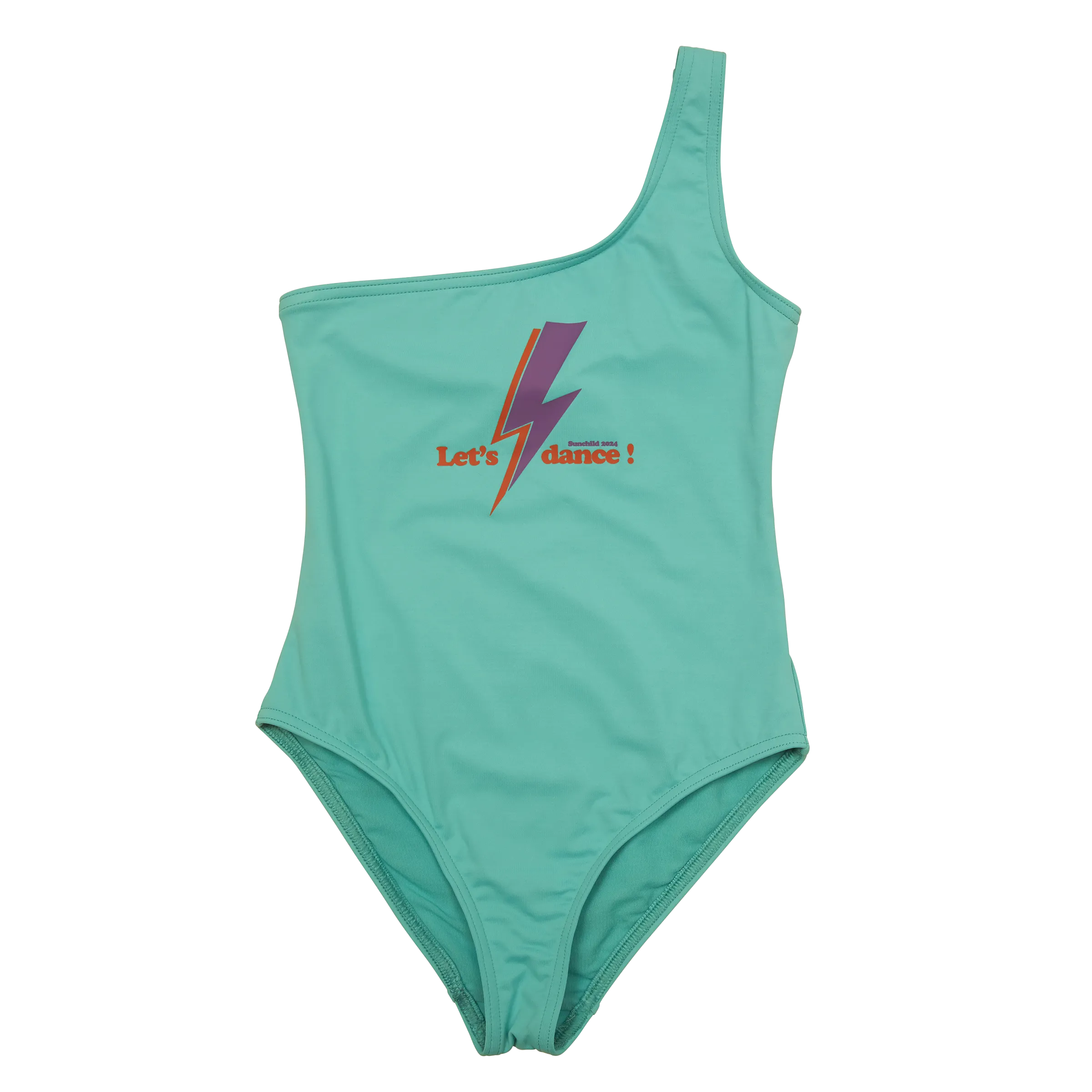 Maillot de bain 1 pièce sérigraphié Bleu BIANCA