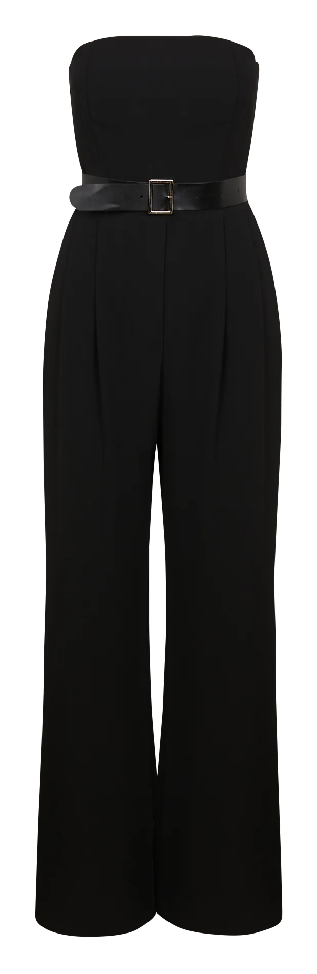 Combinaison bustier avec ceinture Noir