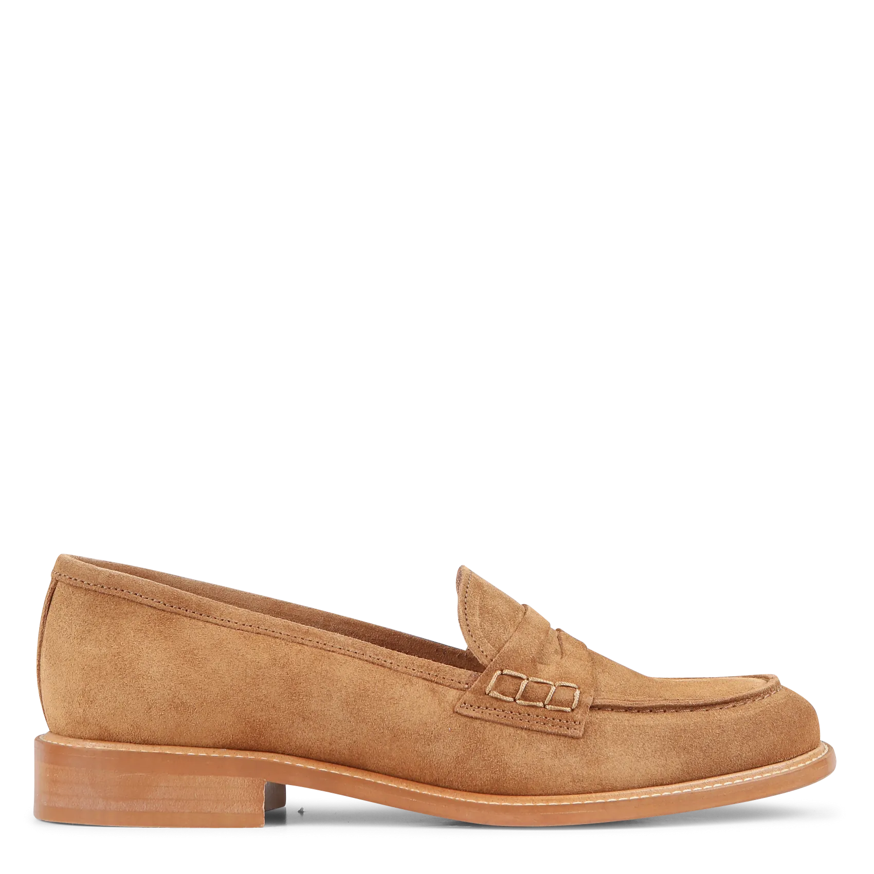 Mocassins en cuir Marron ANGELLA