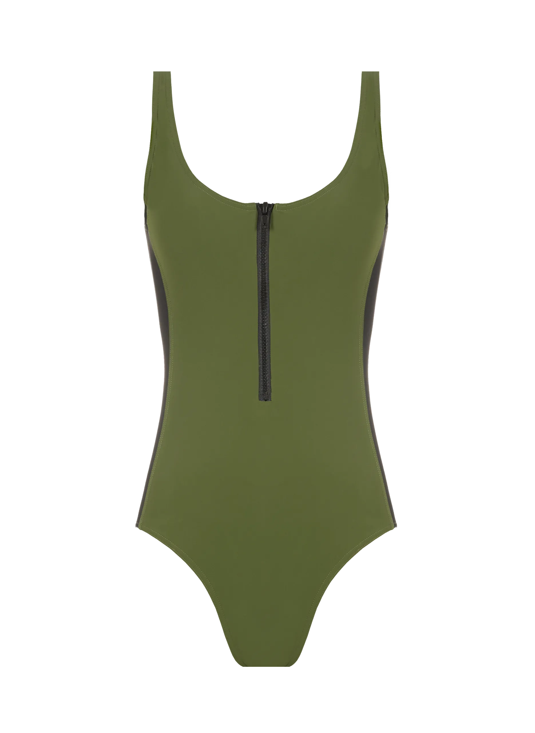 Maillot de bain 1 pièce Kaki ALIZE