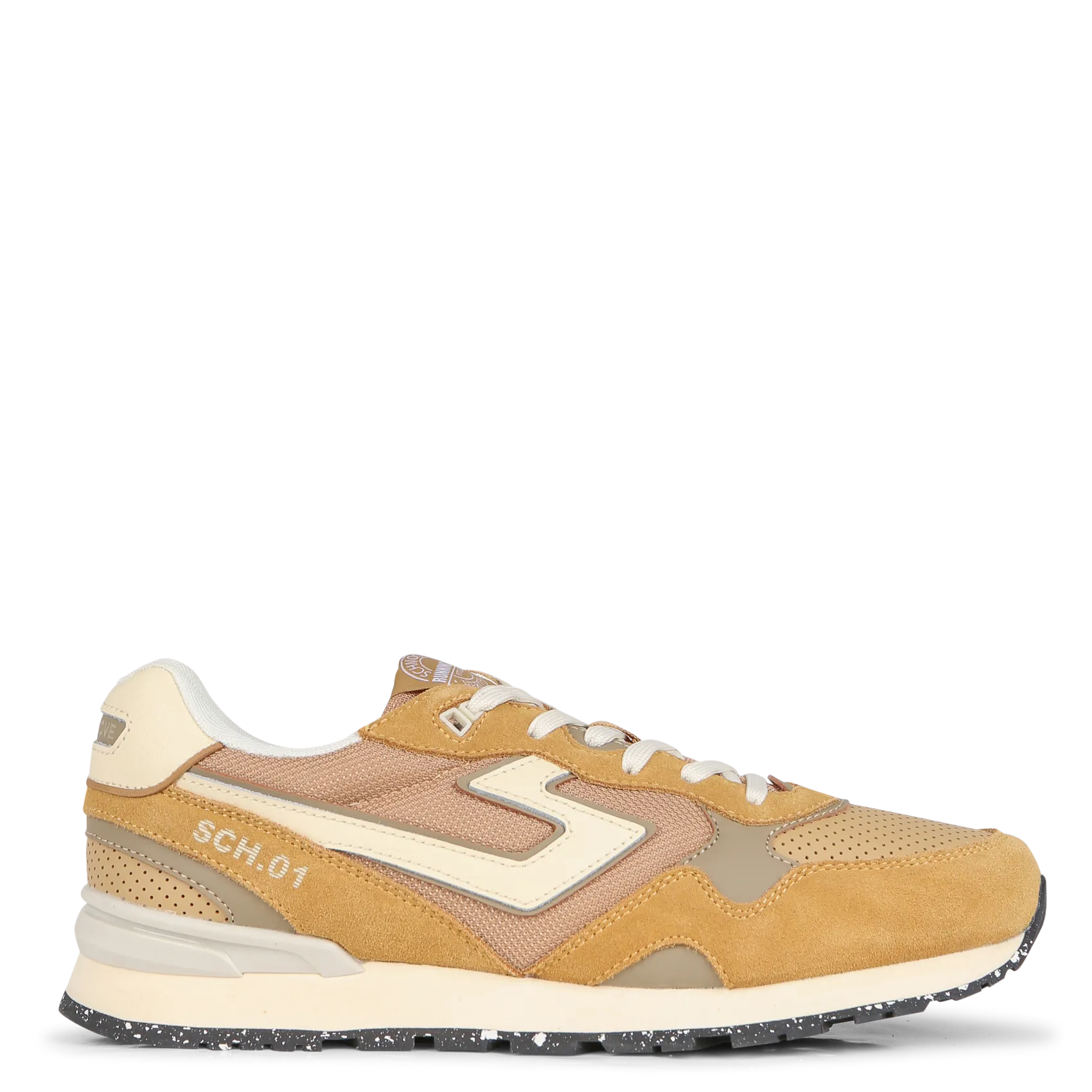 Baskets basses compensées Marron CAPE CODE