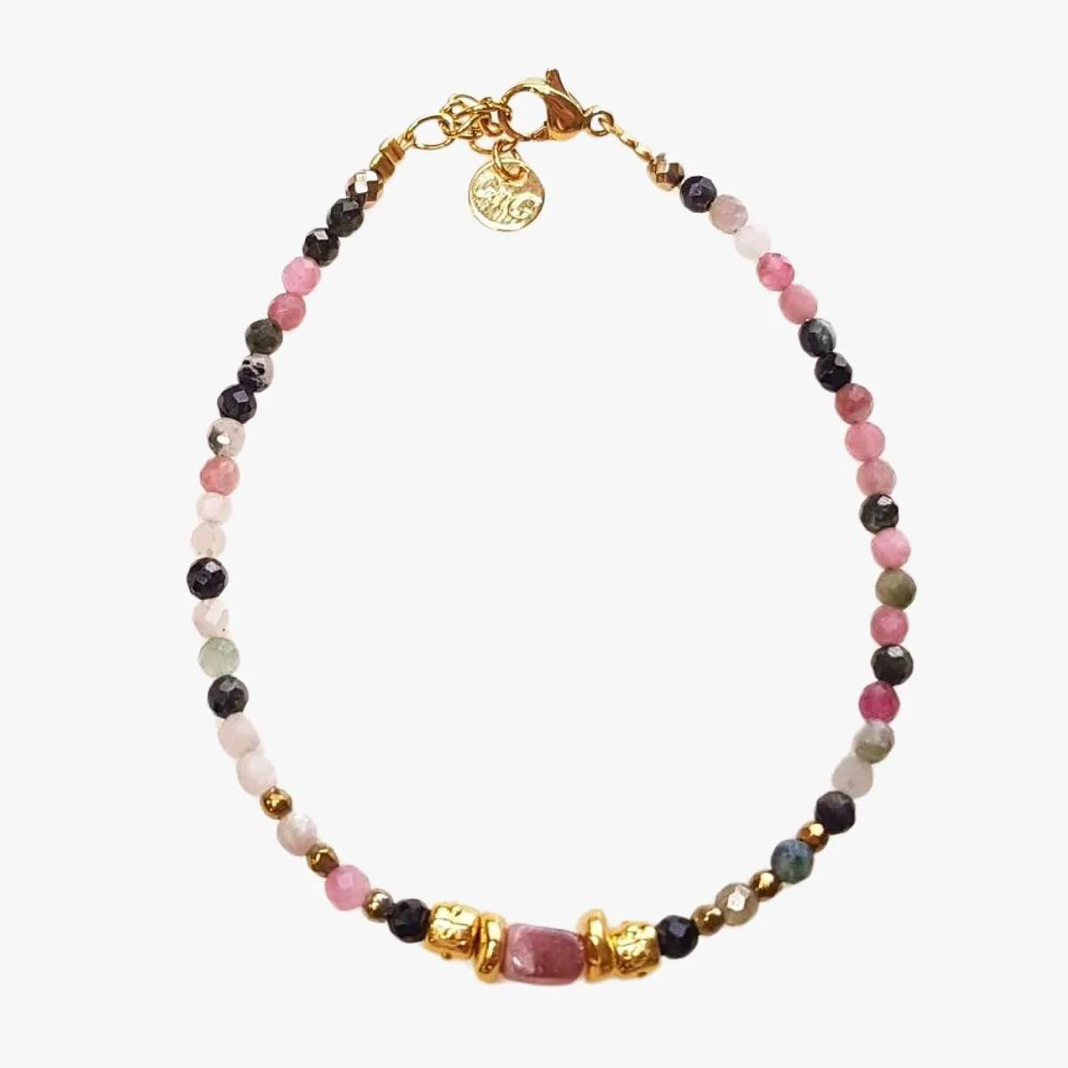 Bracelet tourmaline Multicolore PRAGHYA