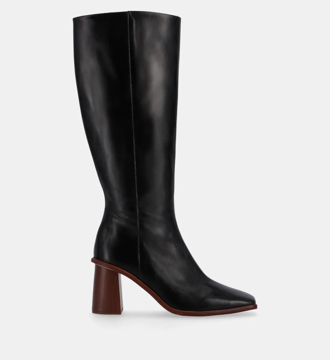 Bottes en cuir Noir EAST