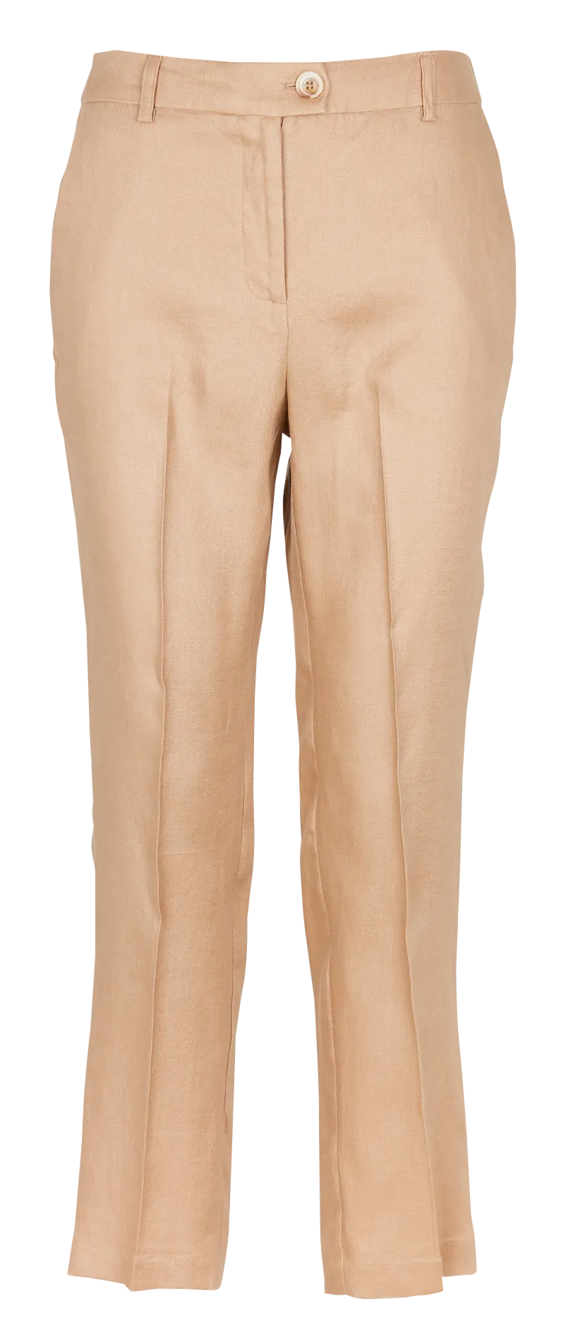 Pantalon large en lin Beige PK094-RANDY
