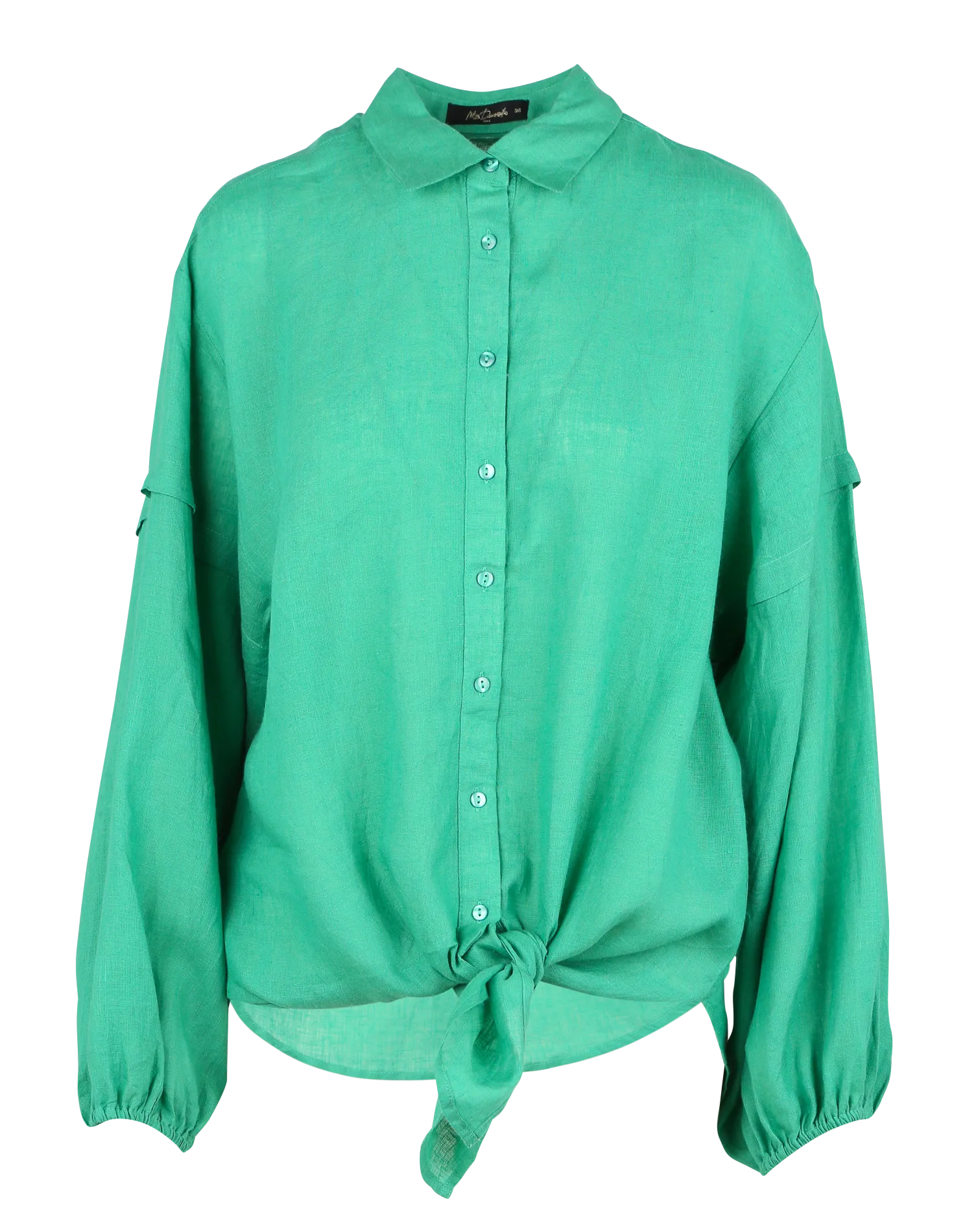 Chemise ample en lin Vert CEREA