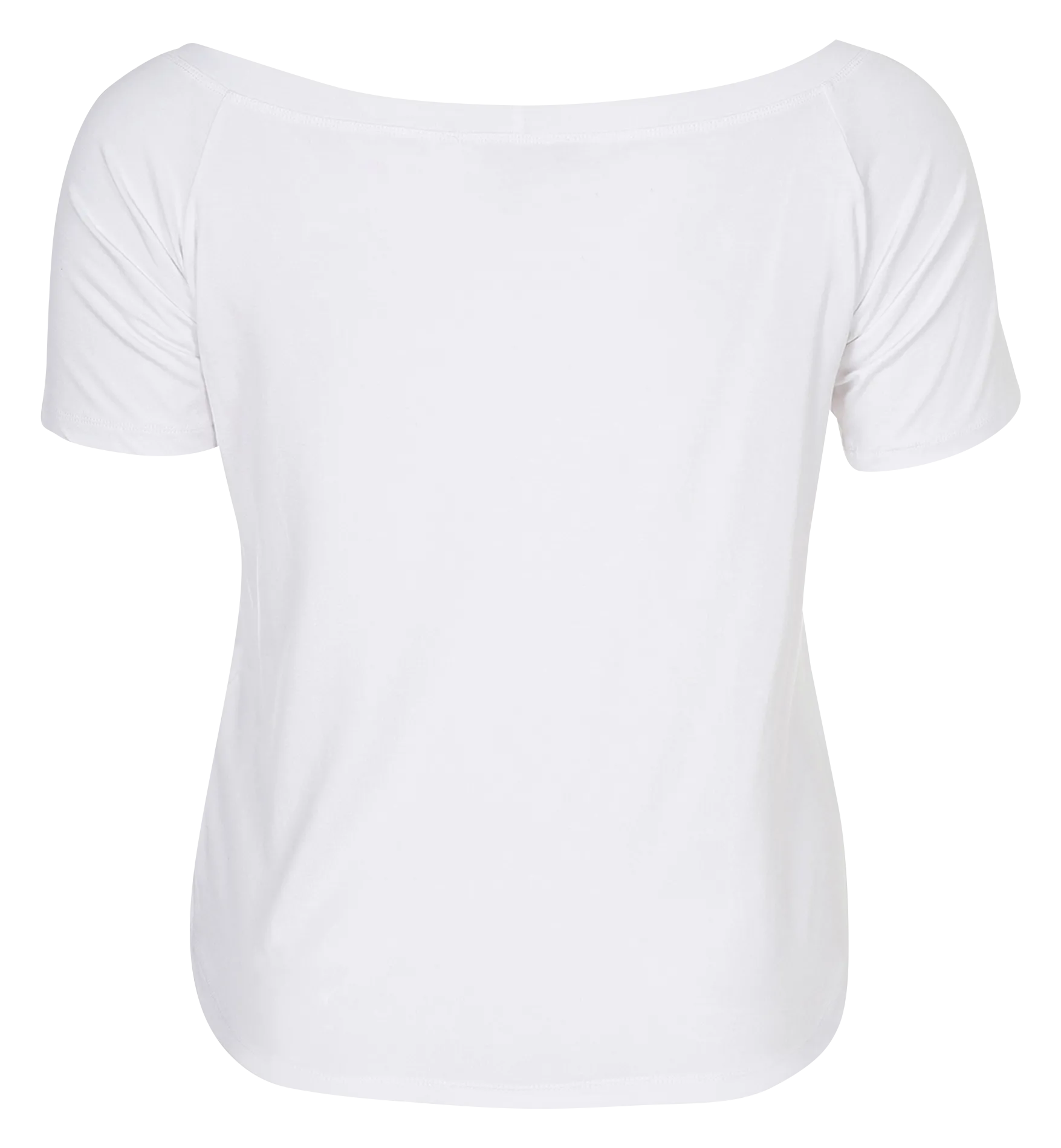 Top ajusté col bateau Blanc