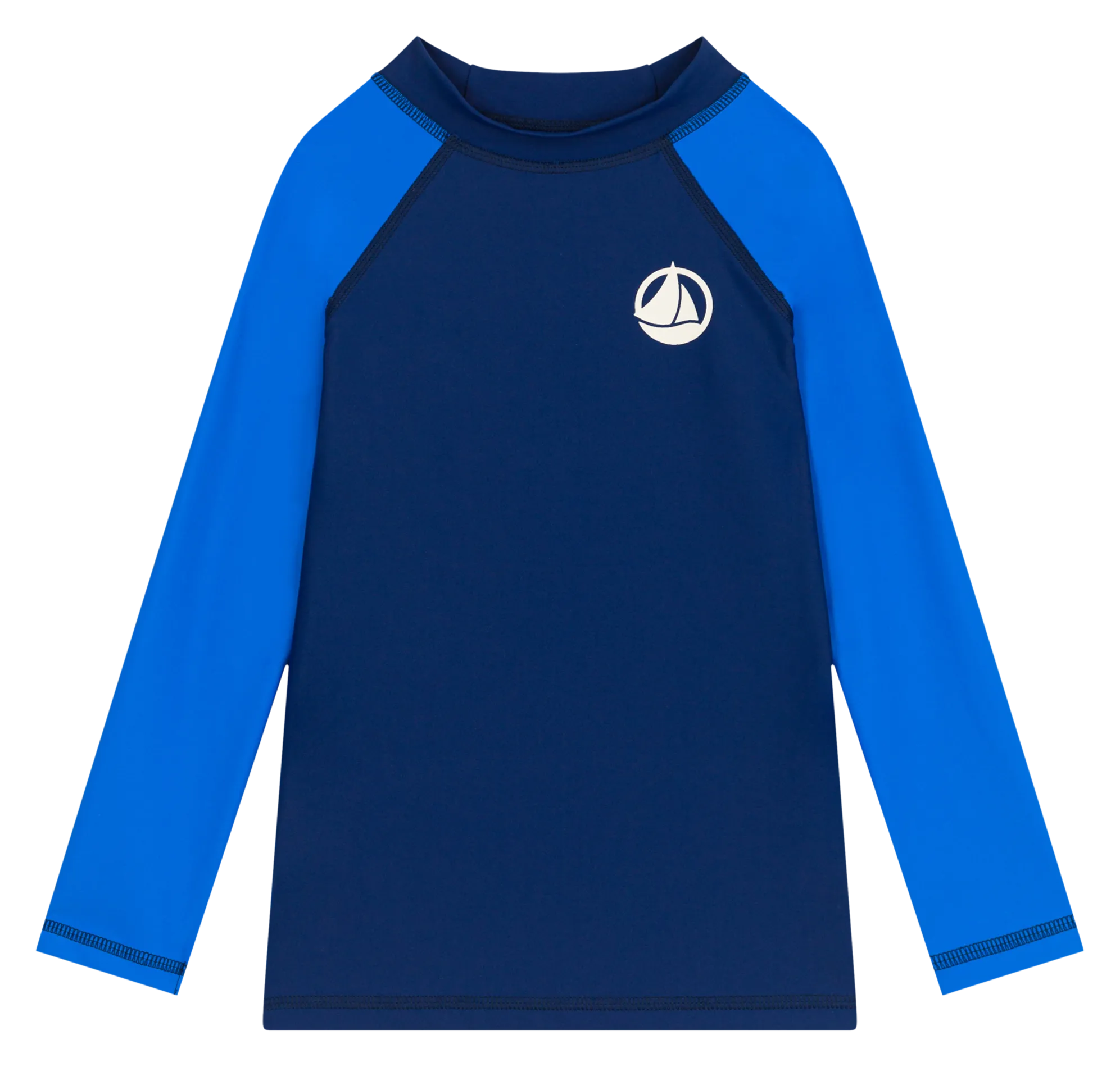 Tee-shirt manches longues anti-UV Bleu