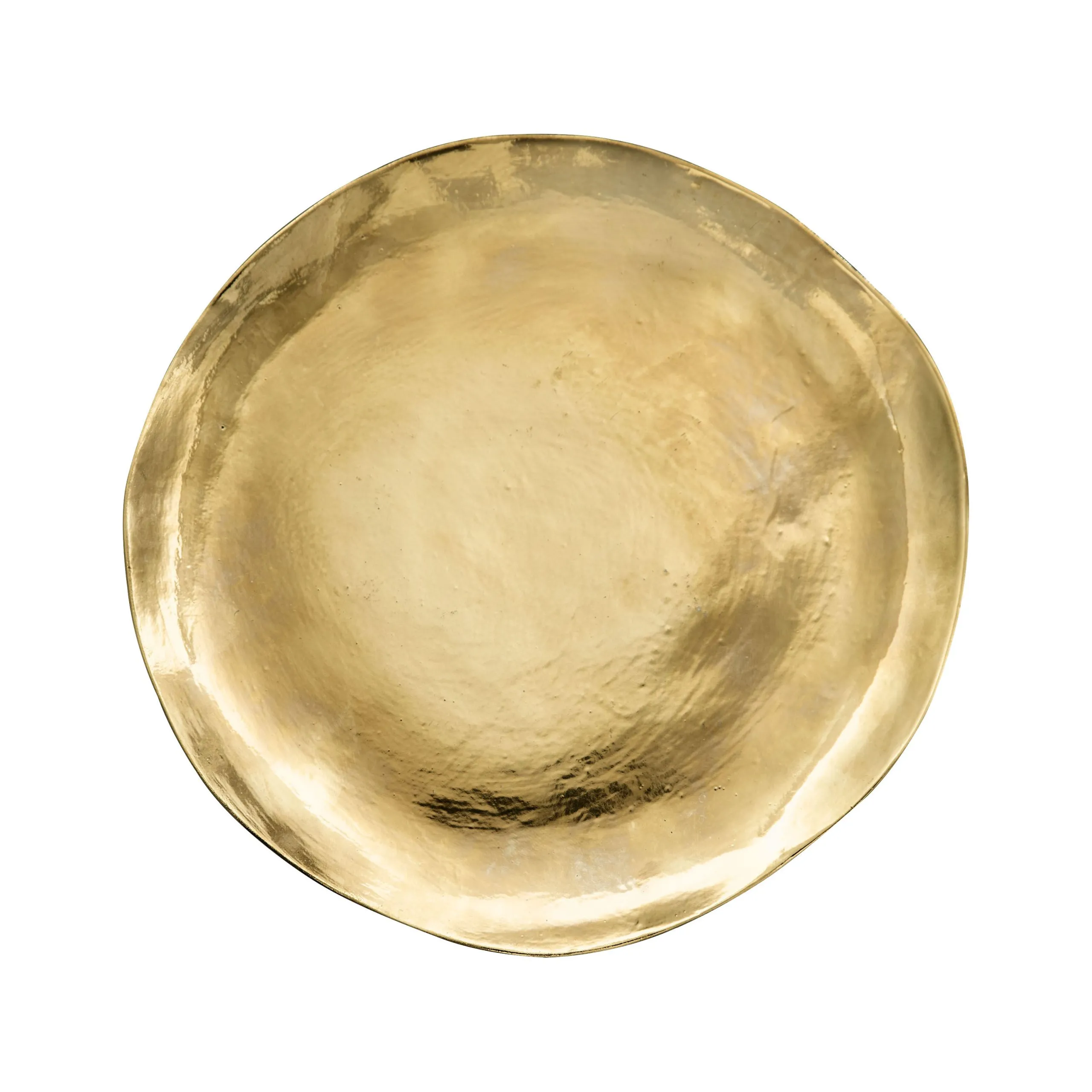 Assiette de présentation céramique Doré