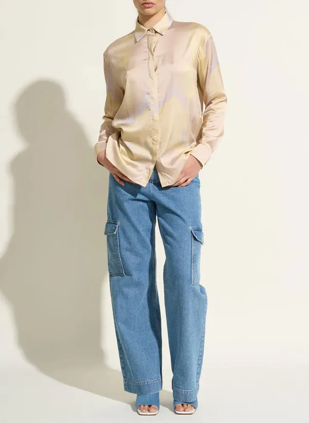 Chemise droite à imprimé Multicolore ALICE