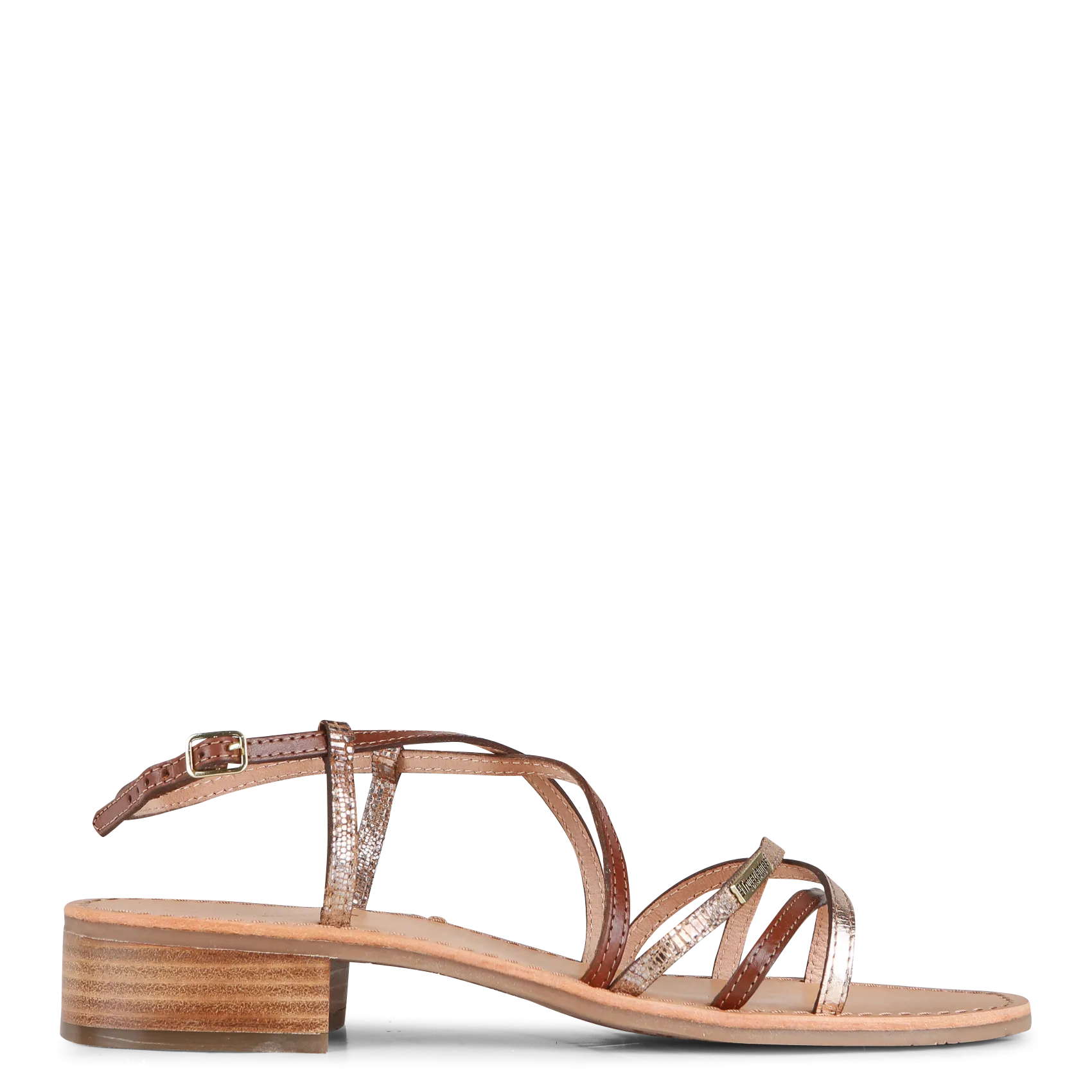 Sandales à talons en cuir Blanc HARRYNA