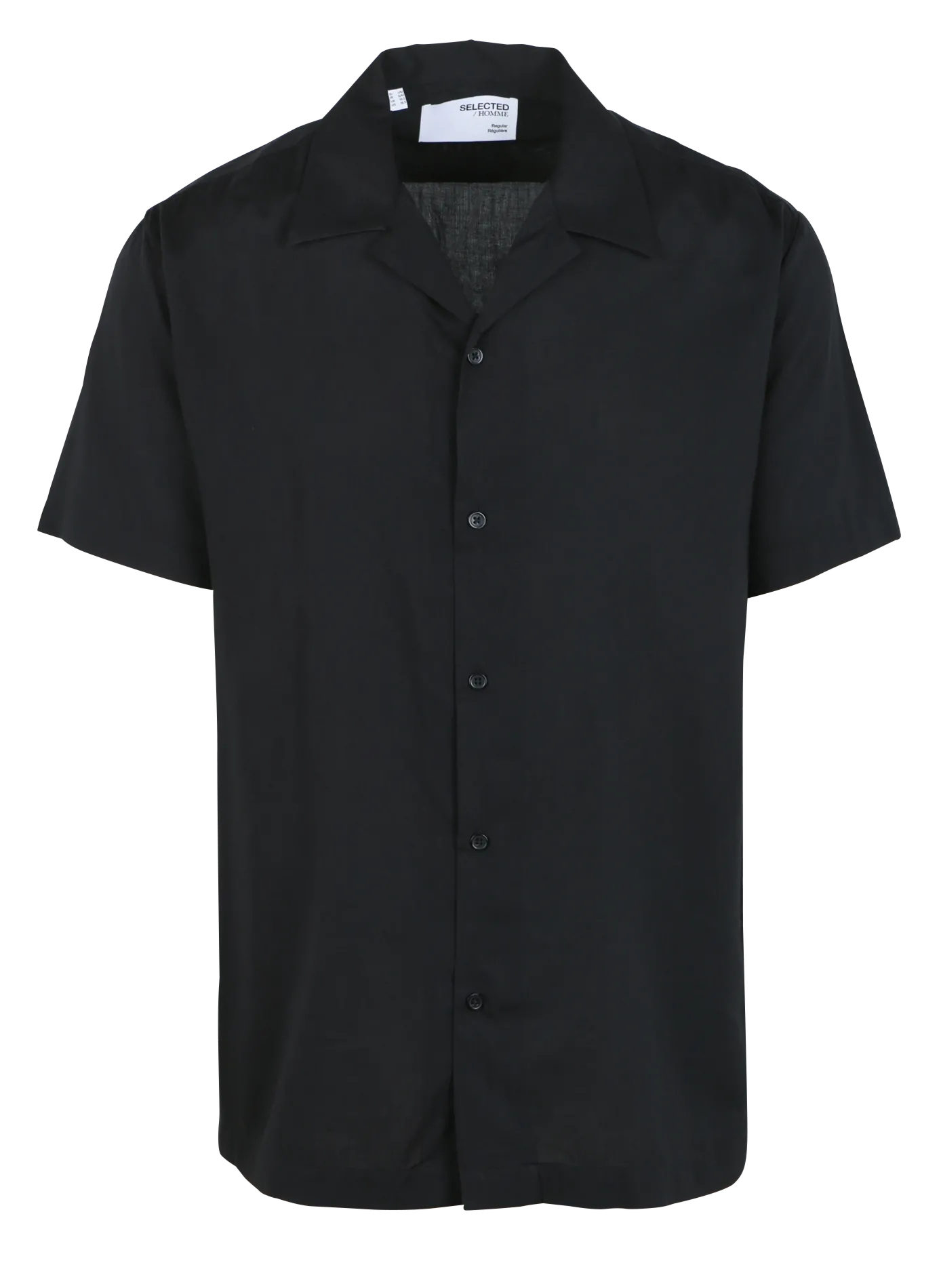 Chemise regular-fit en coton bio mélangé Gris AIR