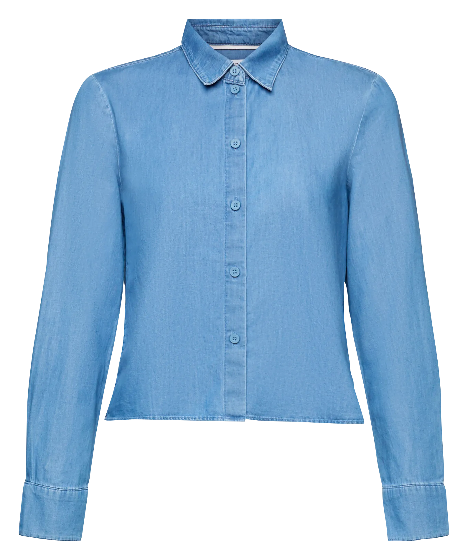 Chemise droite col classique en coton Jean Stone