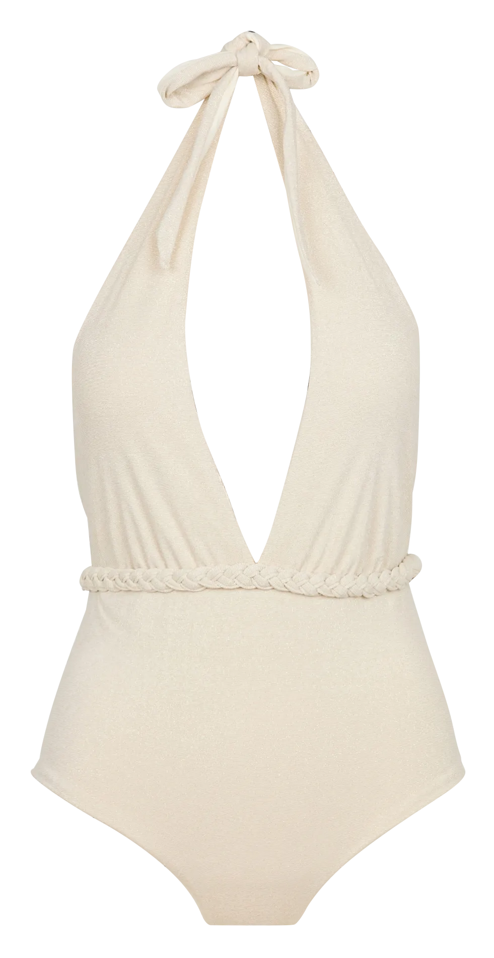 Maillot de bain 1 pièce triangle Blanc BRUNA