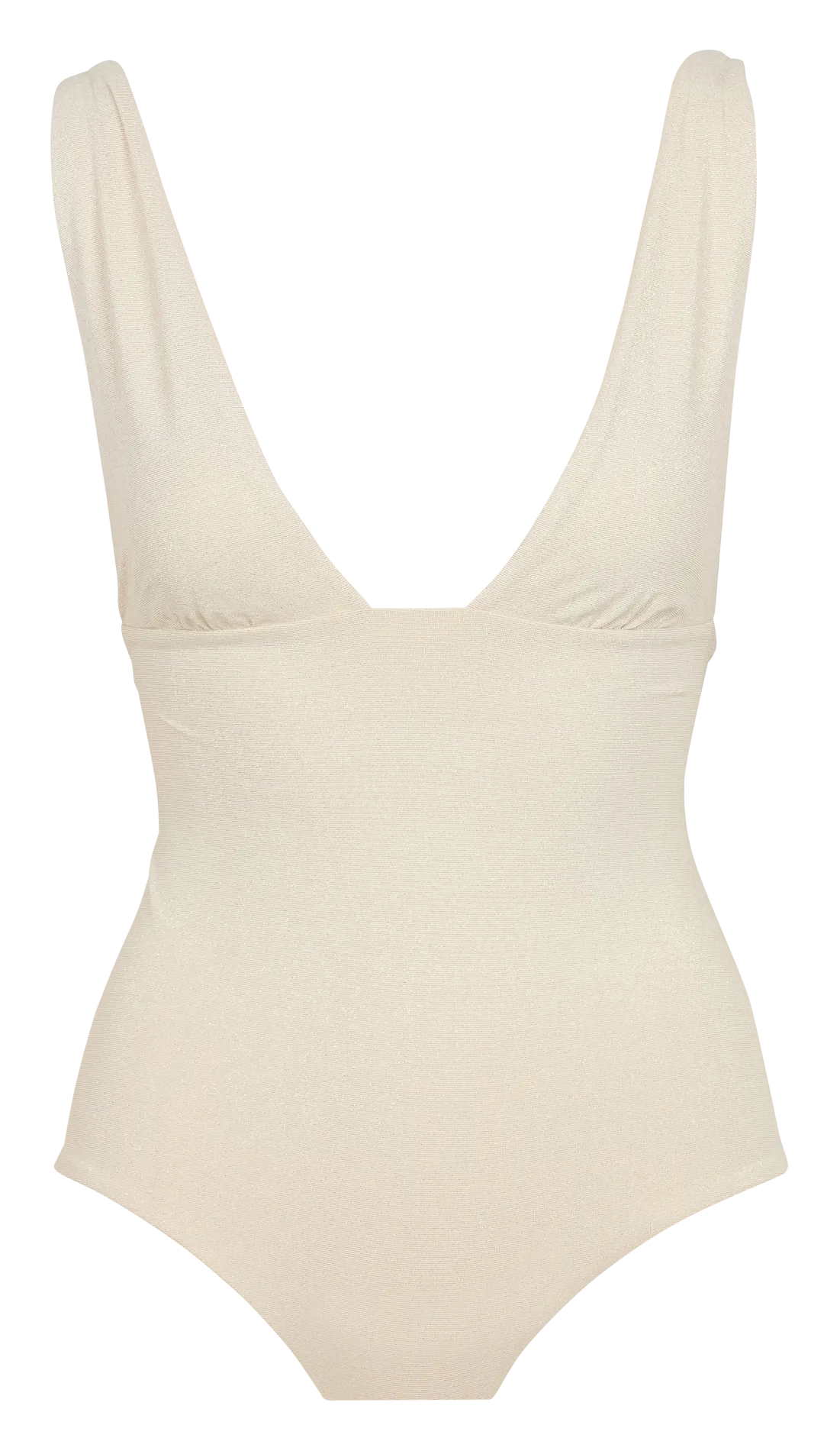 Maillot de bain 1 pièce triangle Blanc IMAN