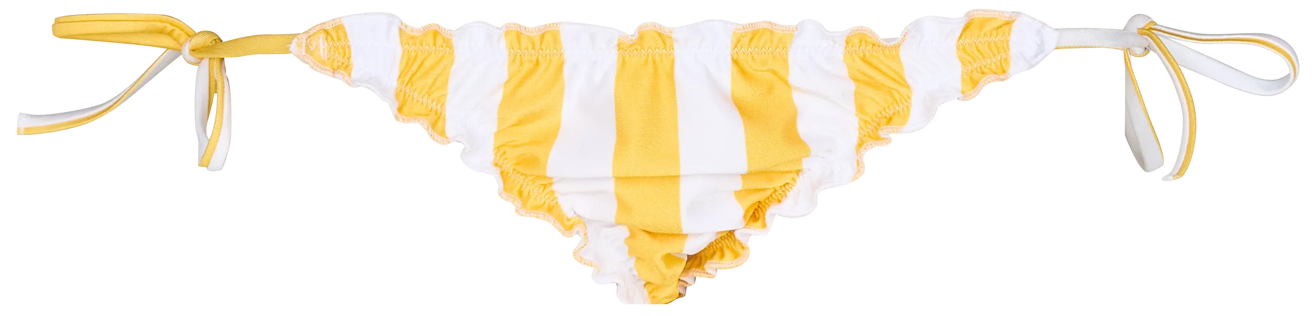 Bas de maillot de bain rayé Jaune BLOOMER LEMON