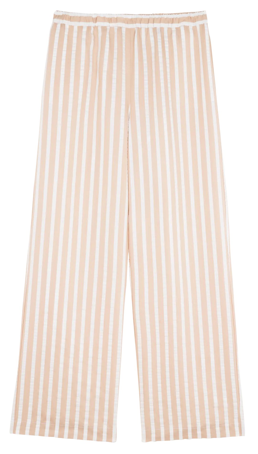 Pantalon droit imprimé Blanc CRISMA