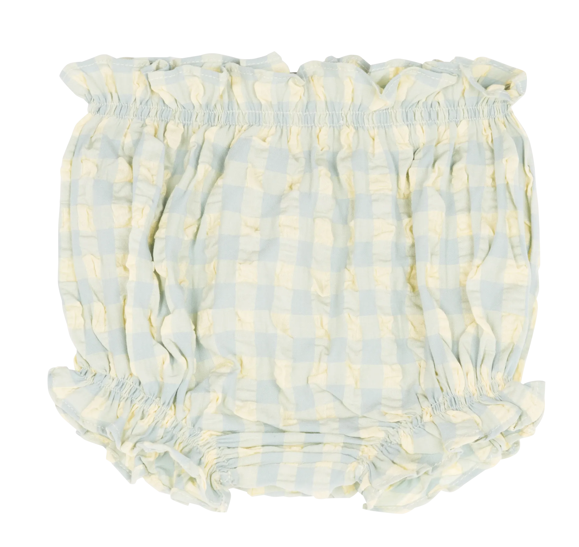 Bloomer à carreaux en coton Jaune CANYON