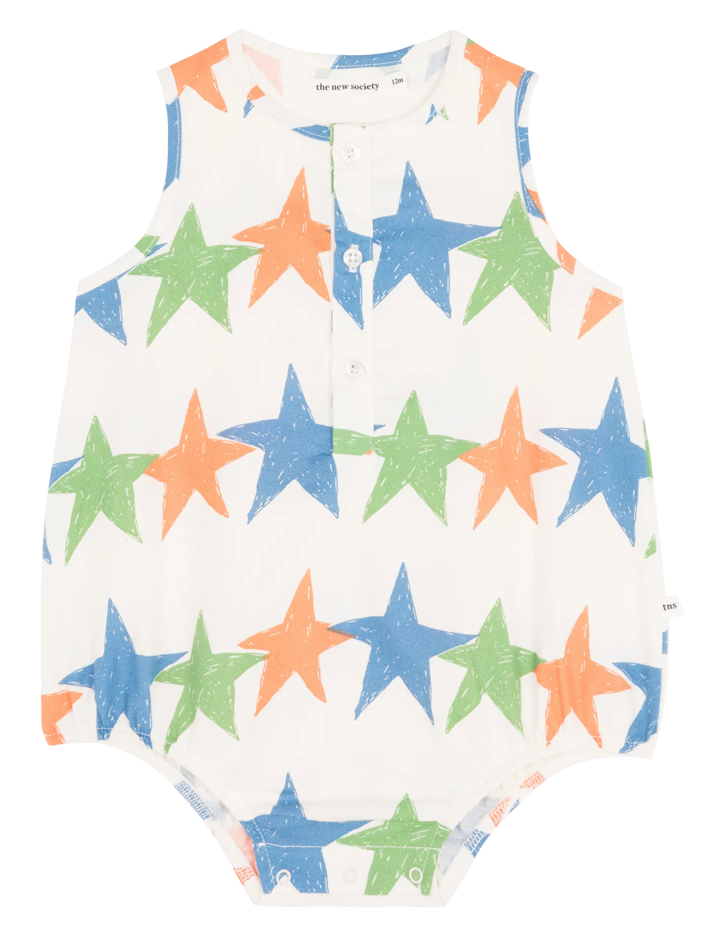 Barboteuse imprimée en coton Multicolore OJAI