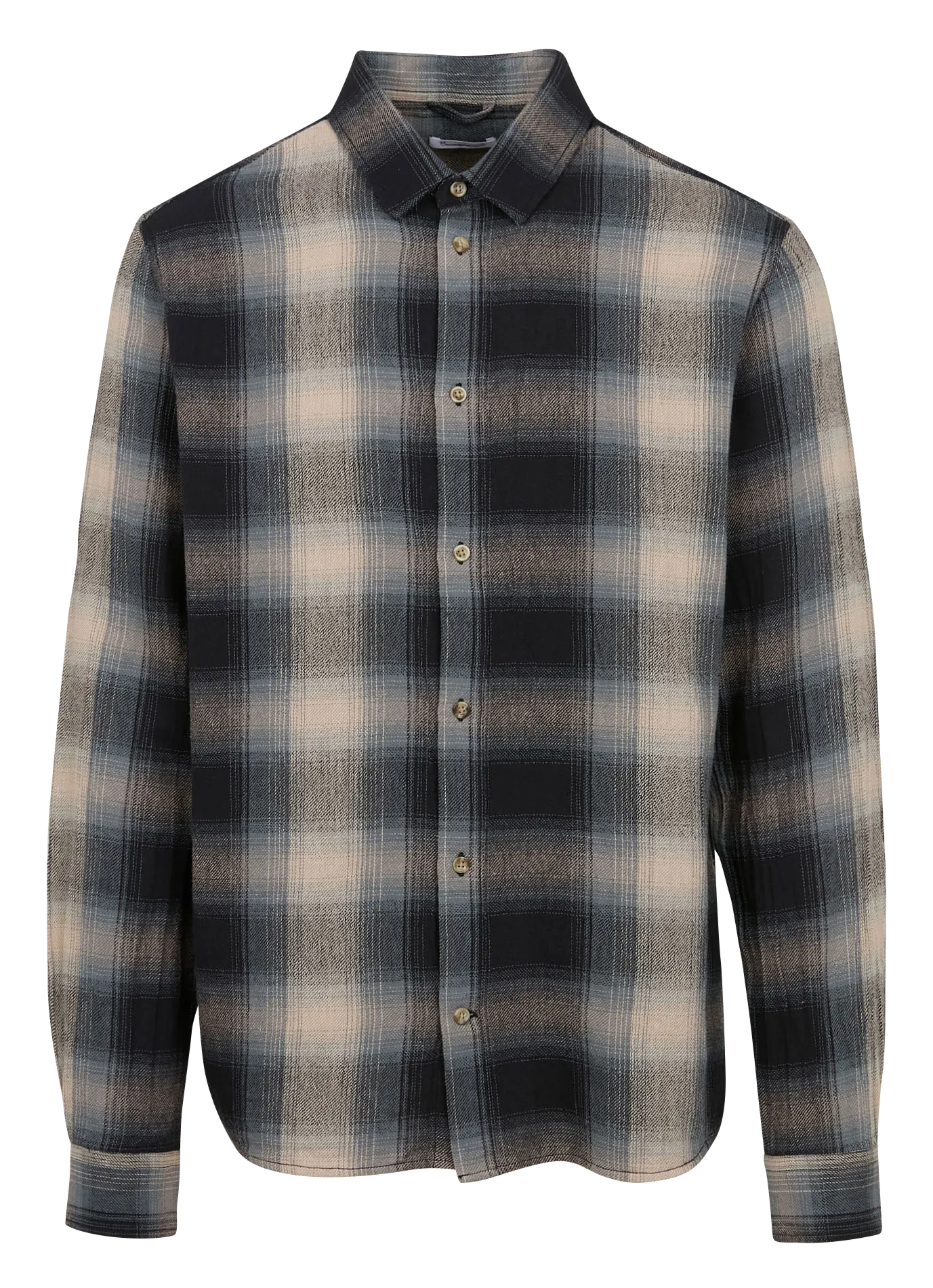 Chemise à carreaux en coton bio Multicolore