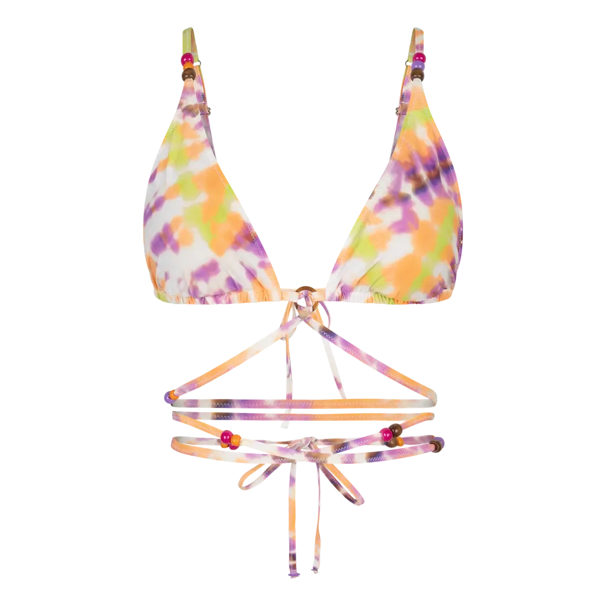 Haut de bikini triangle imprimé Multicolore JOLLY
