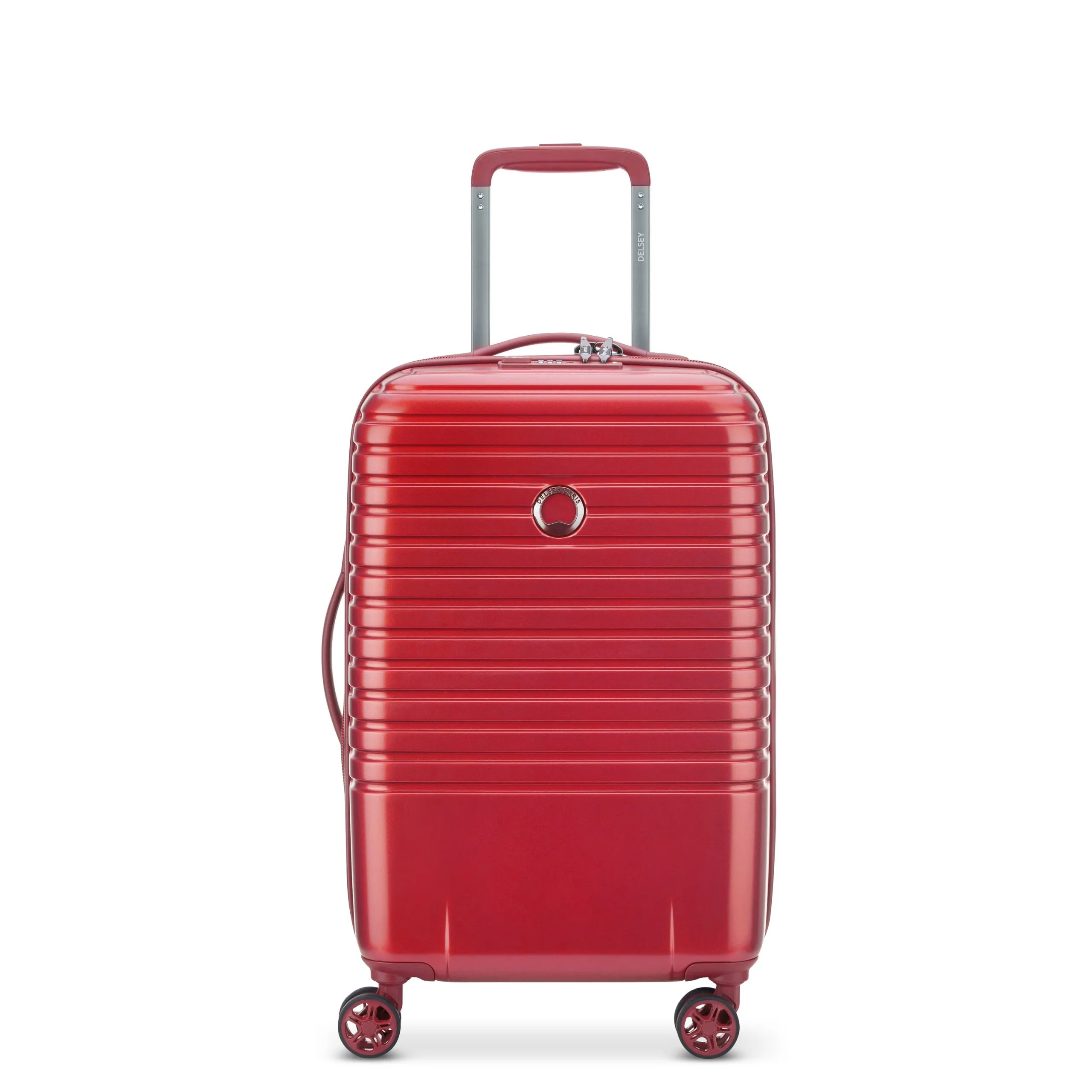 Valise cabine rigide Rouge CAUMARTIN PLUS