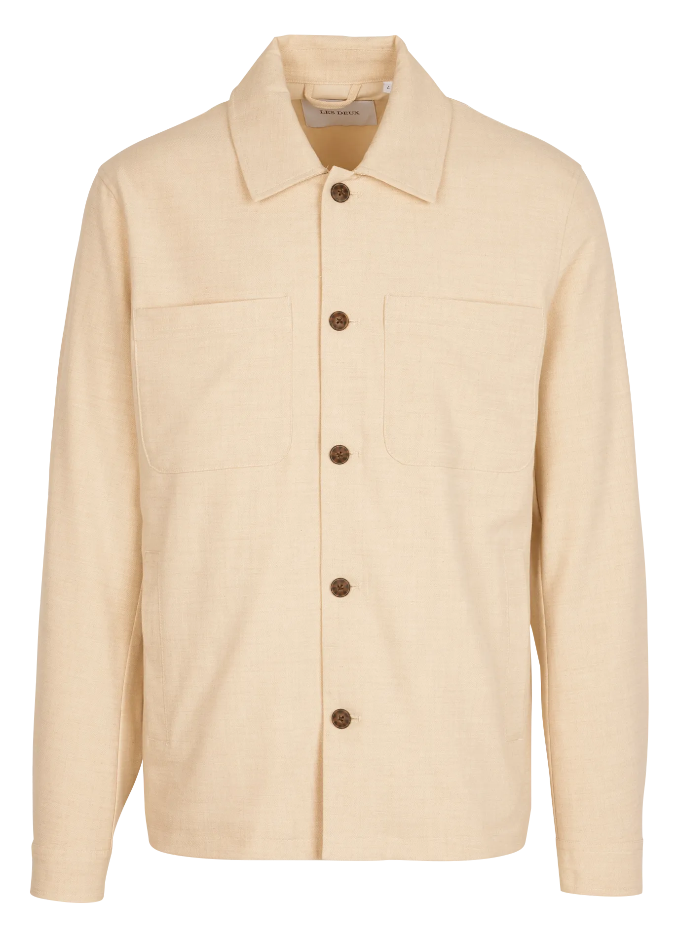 Surchemise col classique regular-fit Marron MARSEILLE