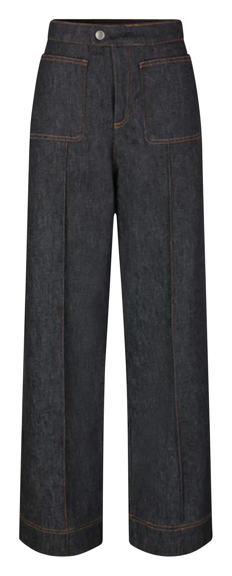 Jean denim brut en coton bio mélangé Noir HARRY