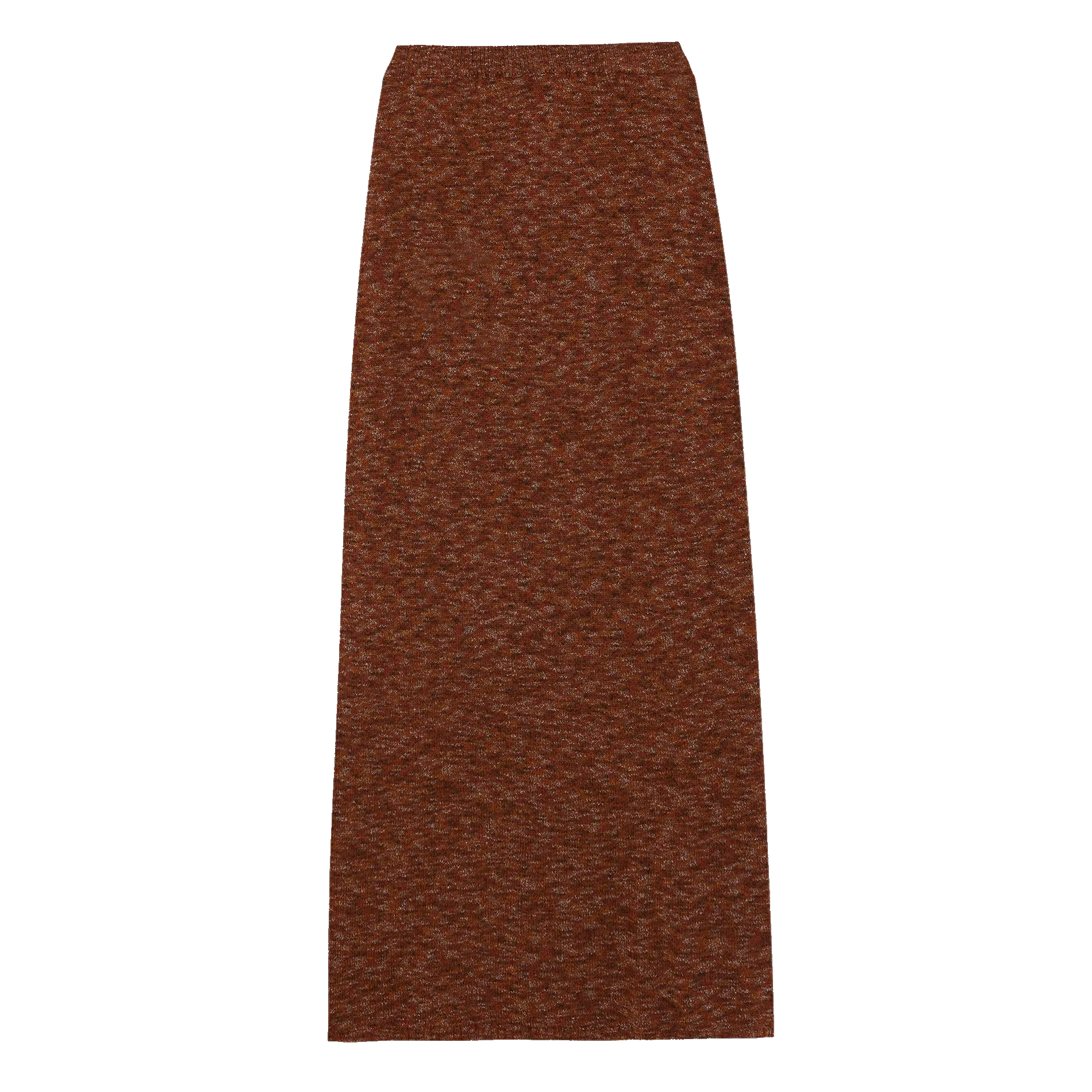 Jupe longue en maille Bleu MOREDO