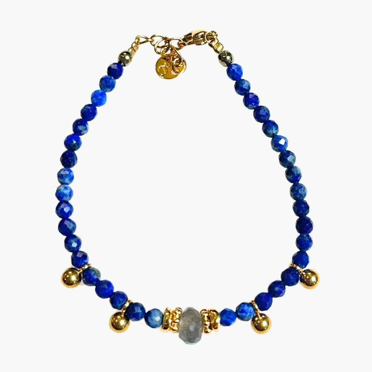 Bracelet lapis lazuli Multicolore ANUBHAV
