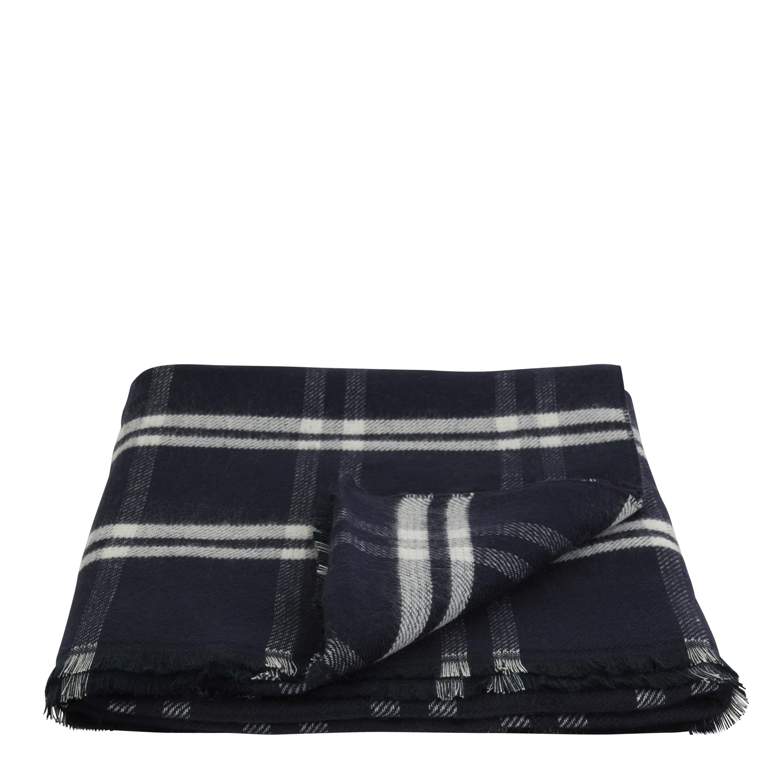 Plaid à carreaux Bleu