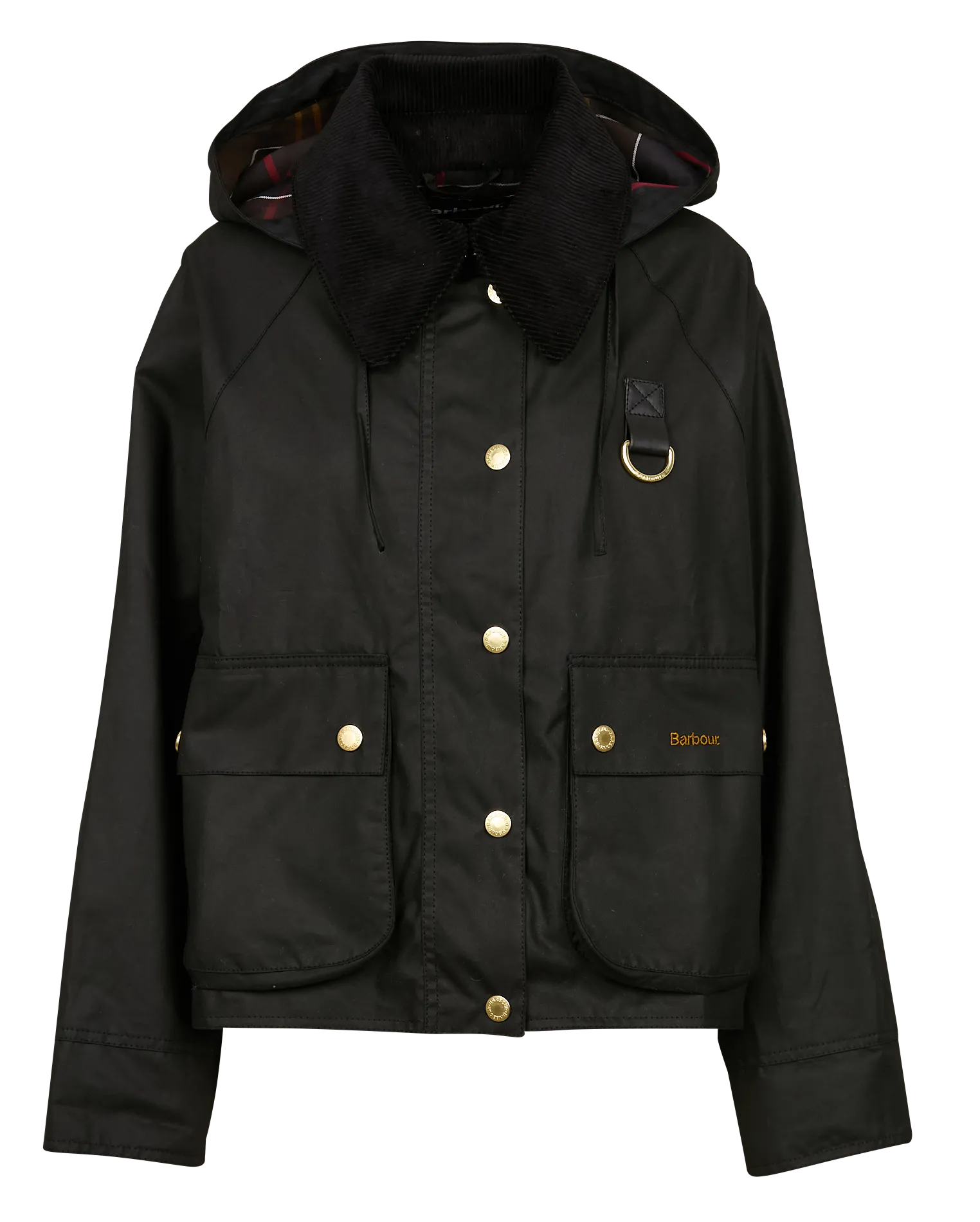 Veste ample col classique en coton Noir REIGHTON
