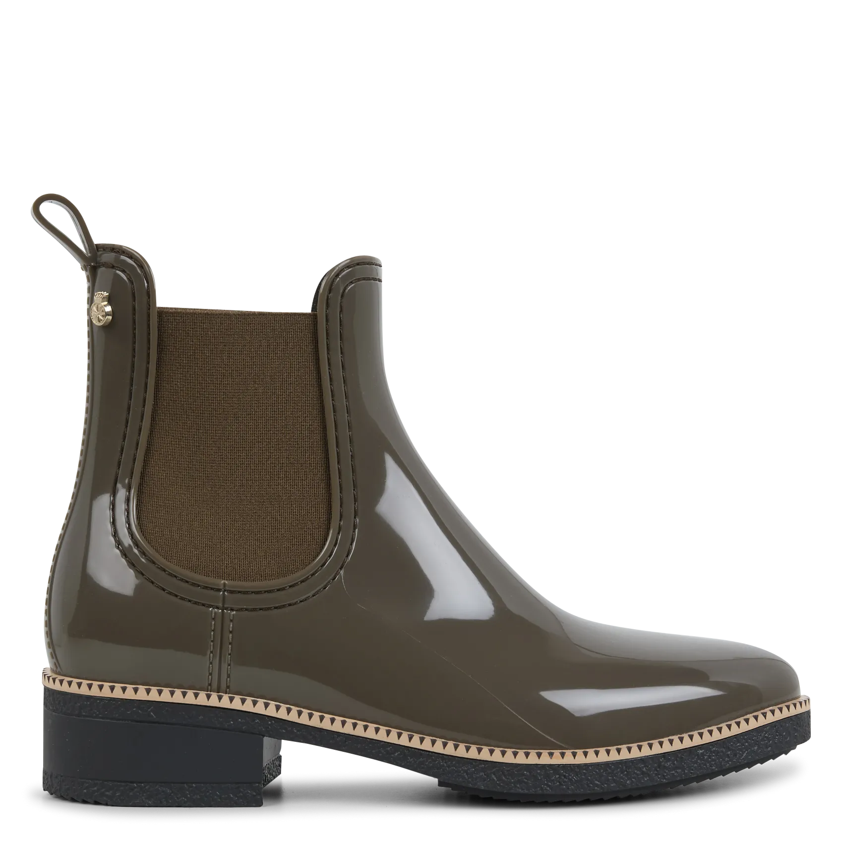 Bottines Chelsea à talons Marron AVA