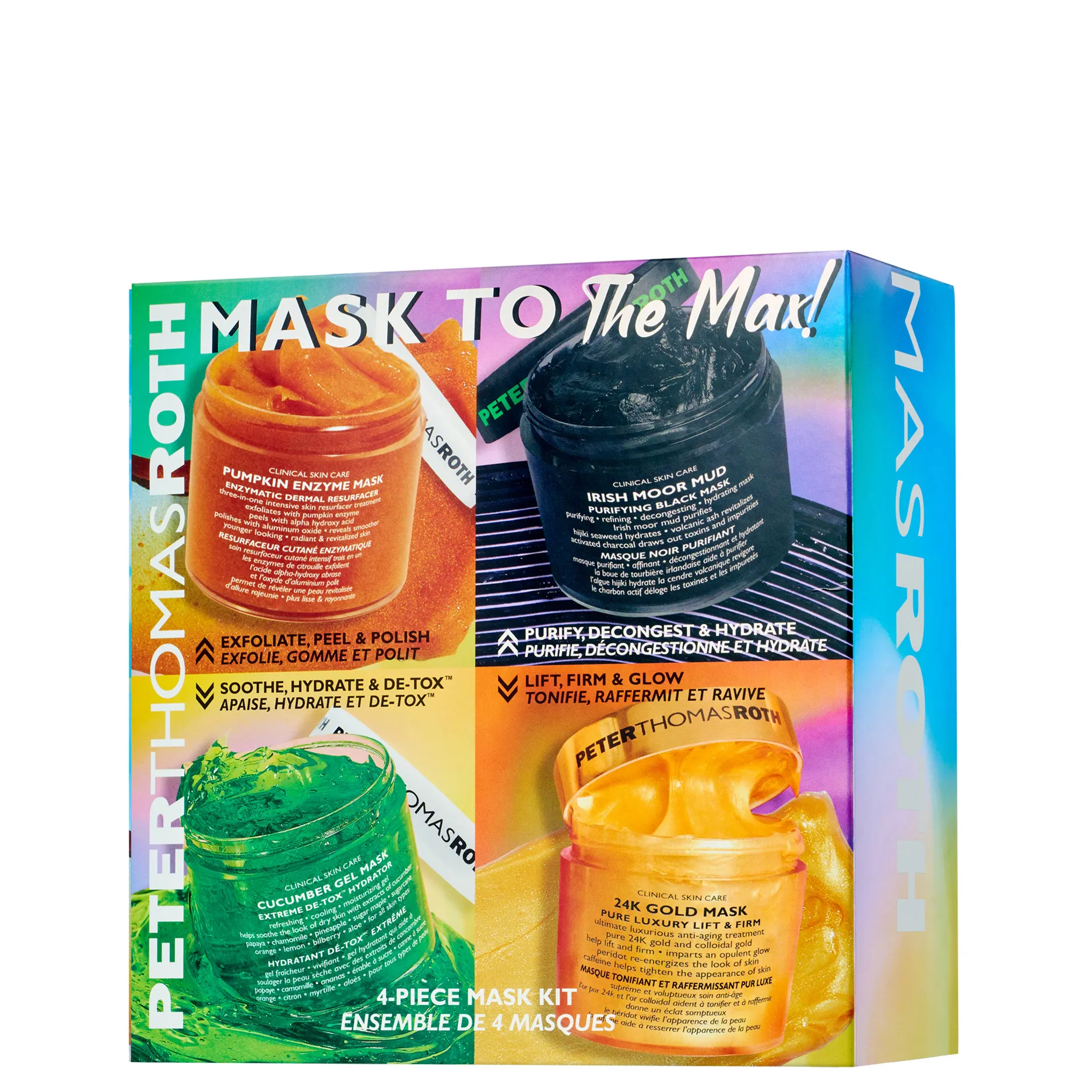 Coffret 4 masques - Mask To The Max !