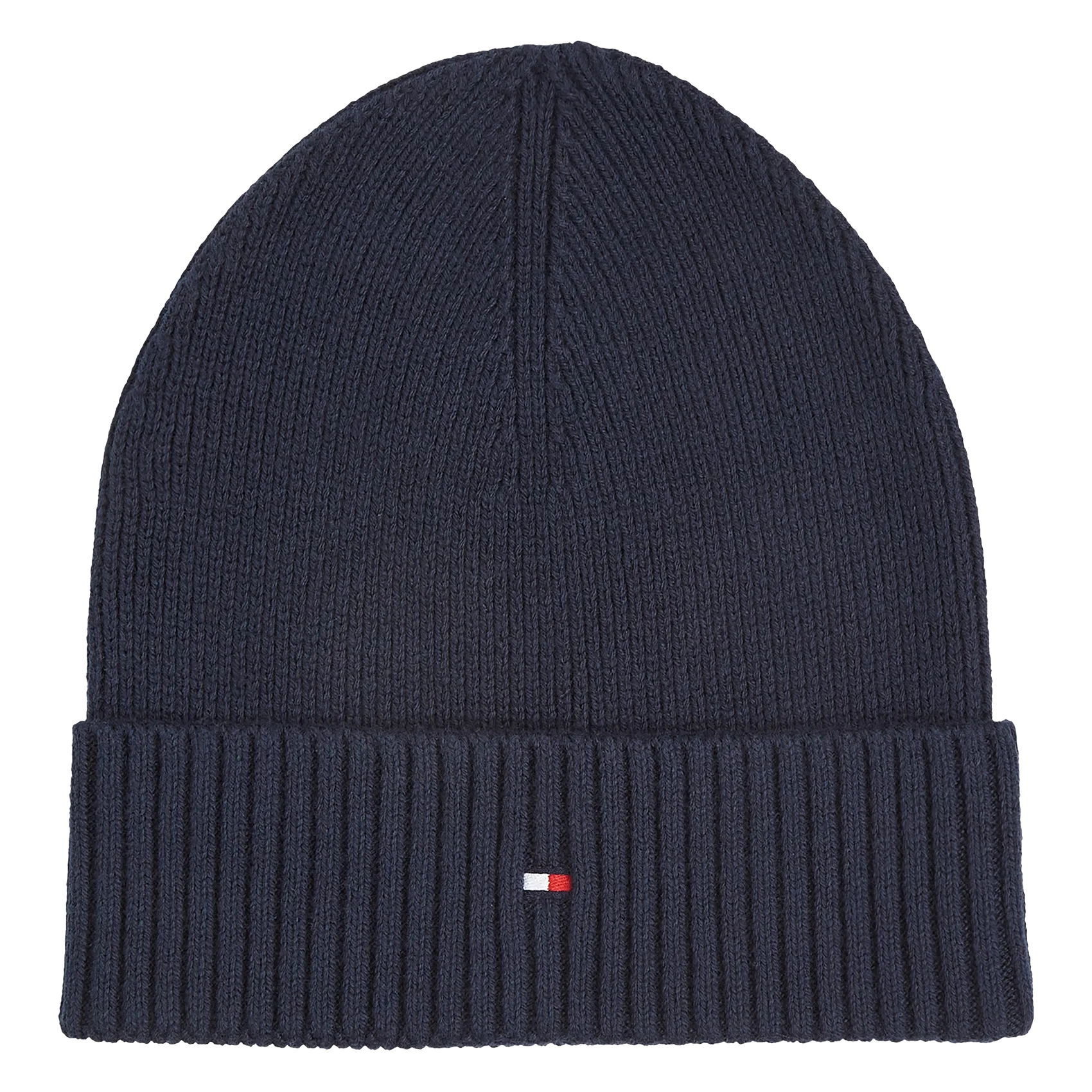 Bonnet en coton bio mélangé Bleu