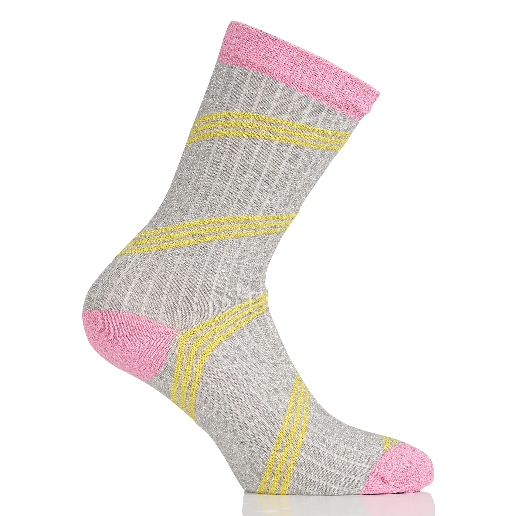 Chaussettes rayée en coton mélangé Multicolore COLA JET