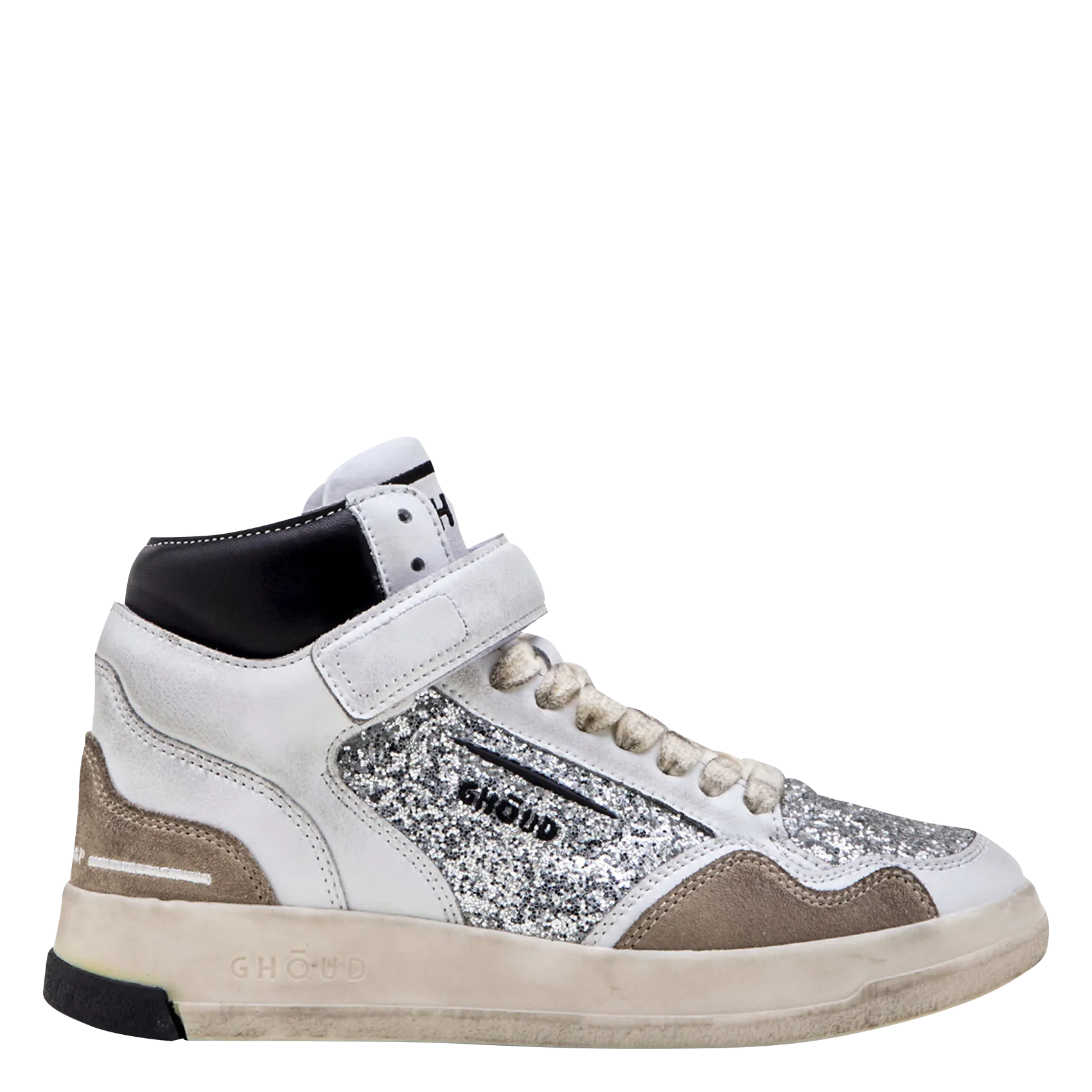 Baskets montantes à paillettes Gris TWEENER BR