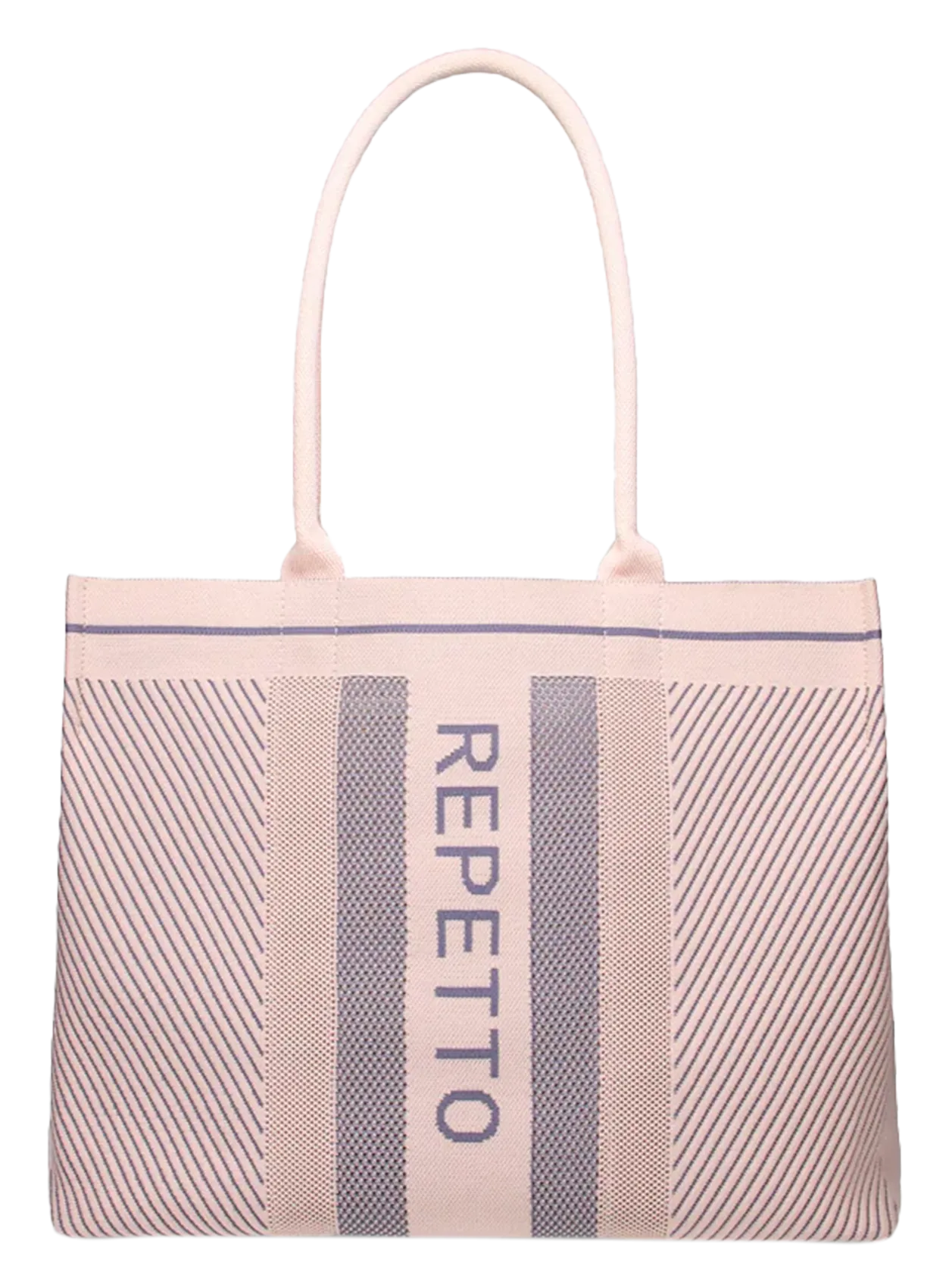 Sac cabas en maille Rose