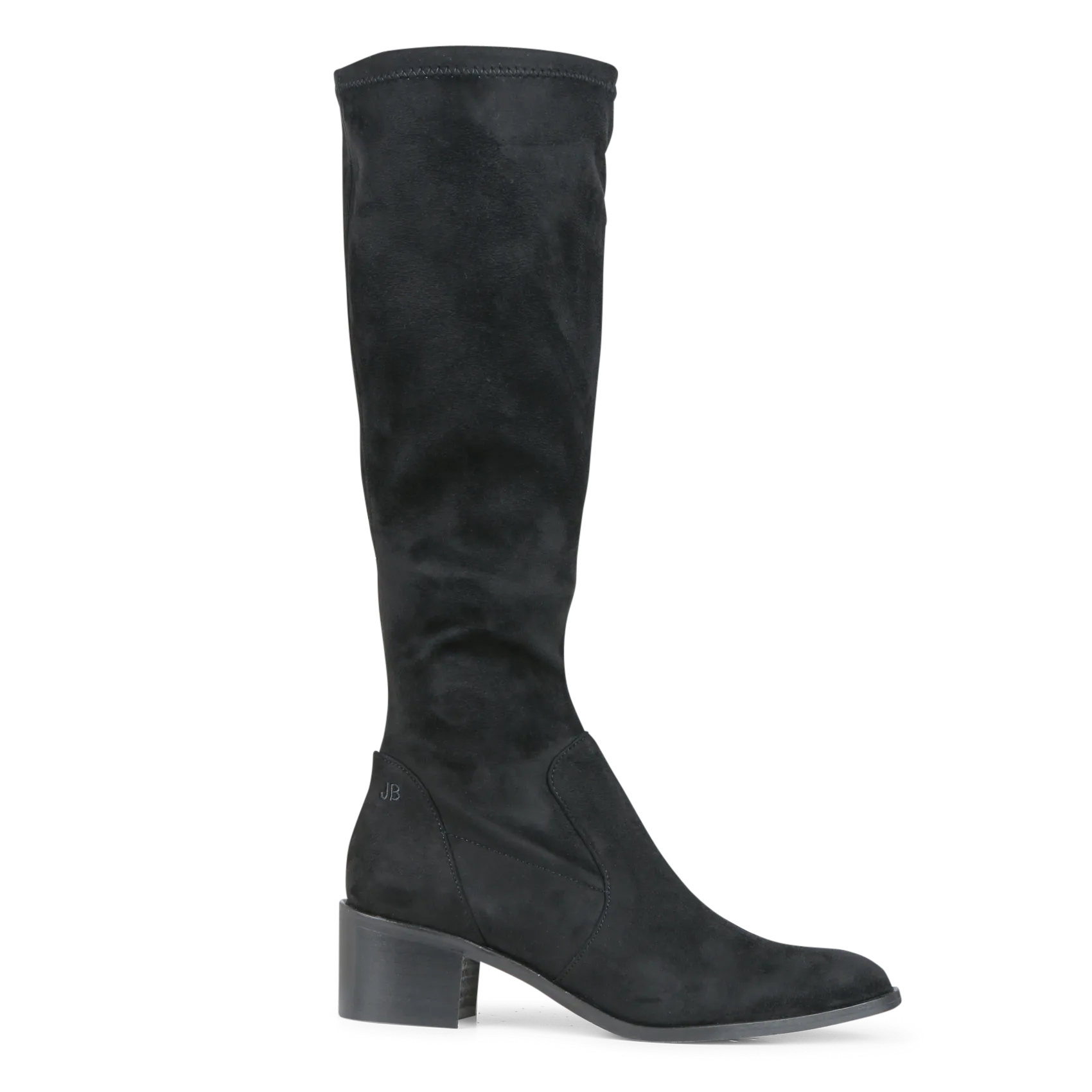 Bottes en cuir velours Noir JOE