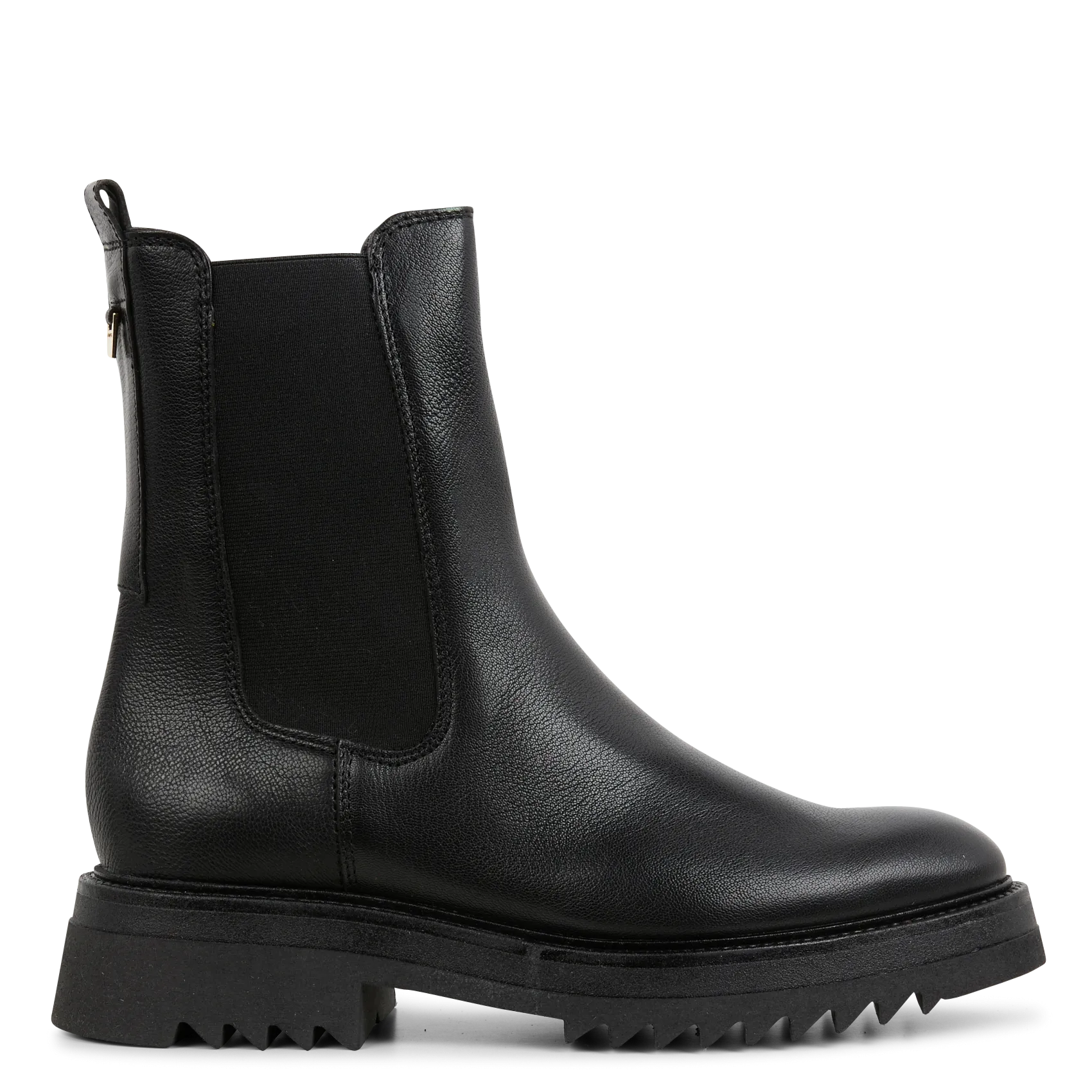Bottines en cuir Noir OPTIMISTE