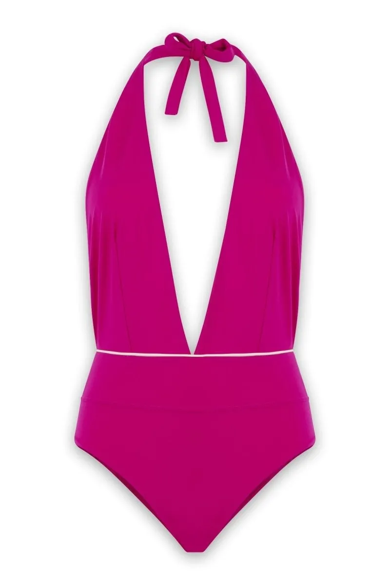 Maillot de bain une pièce Rose UNE PIECE L'EPURE UNI