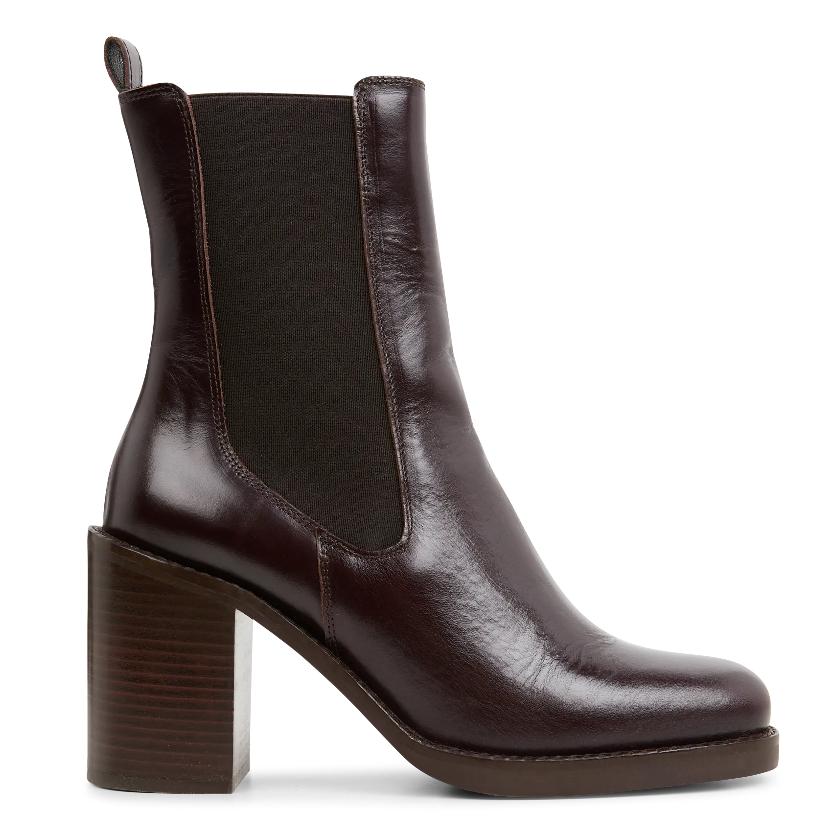 Bottines en cuir Marron BRETZ