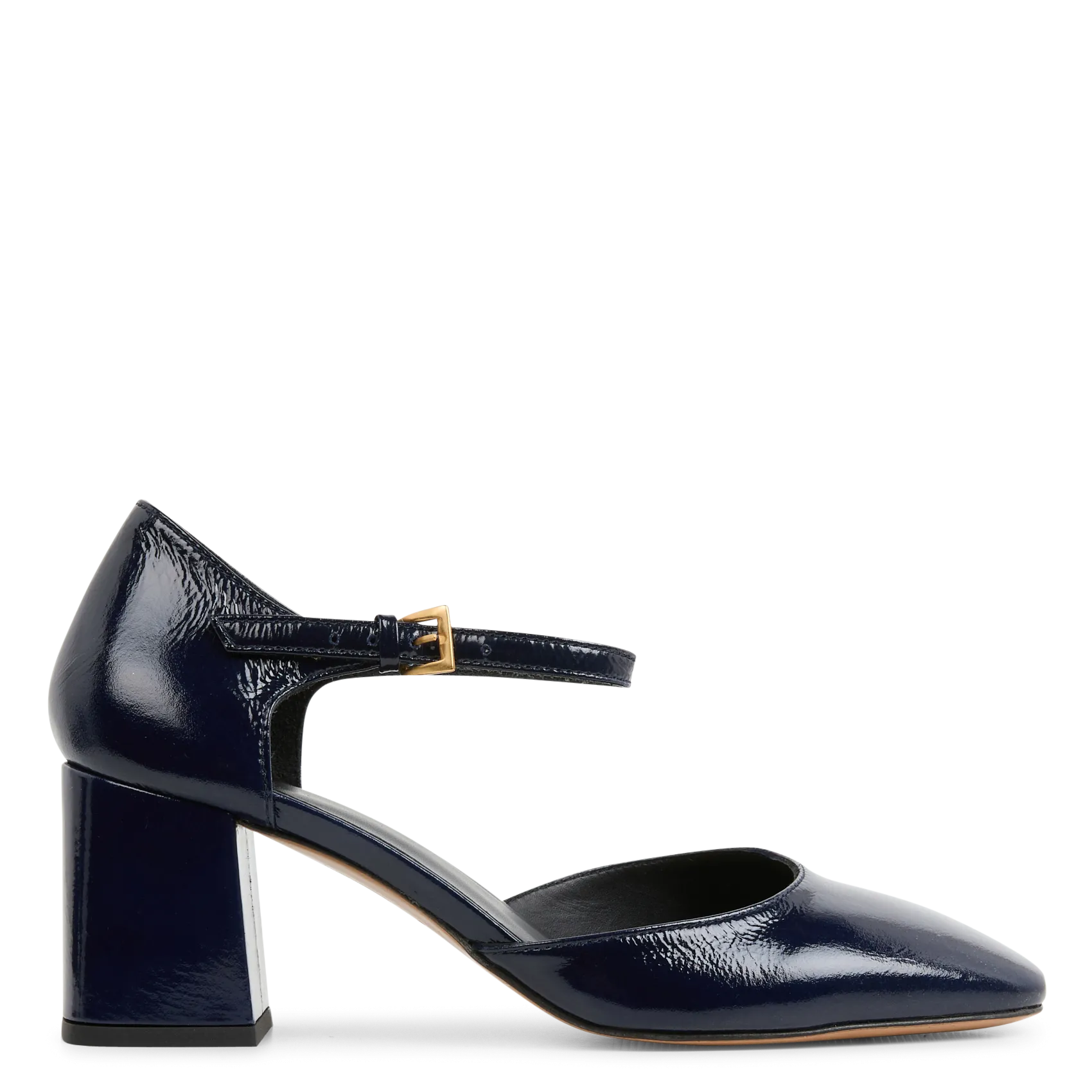 Babies en cuir velours Bleu N°619