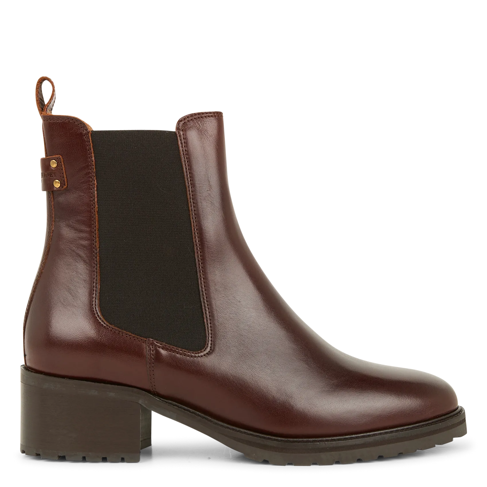 Bottines en cuir Marron GOLDA