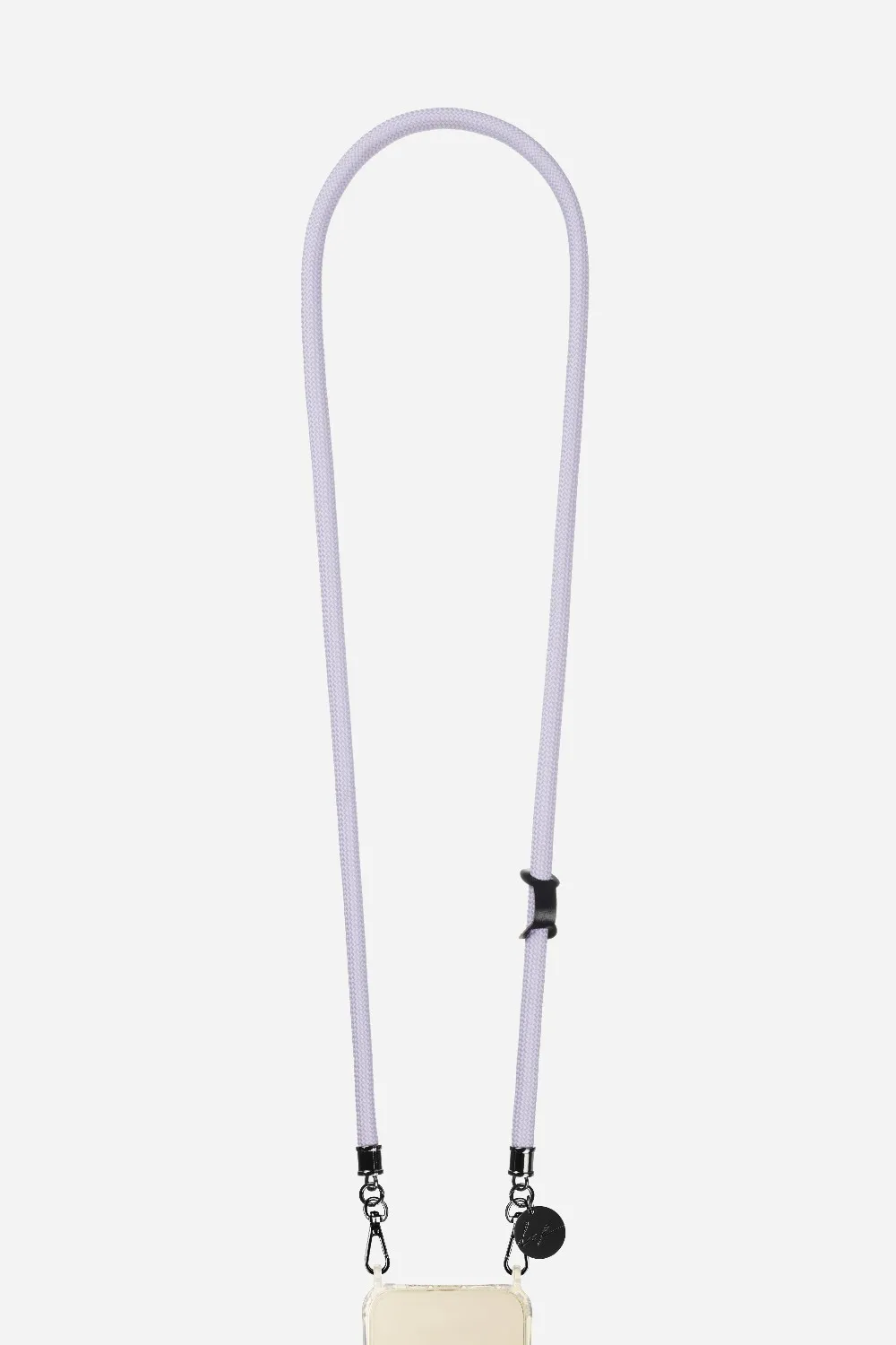 Cordon de téléphone en coton Violet JOAN